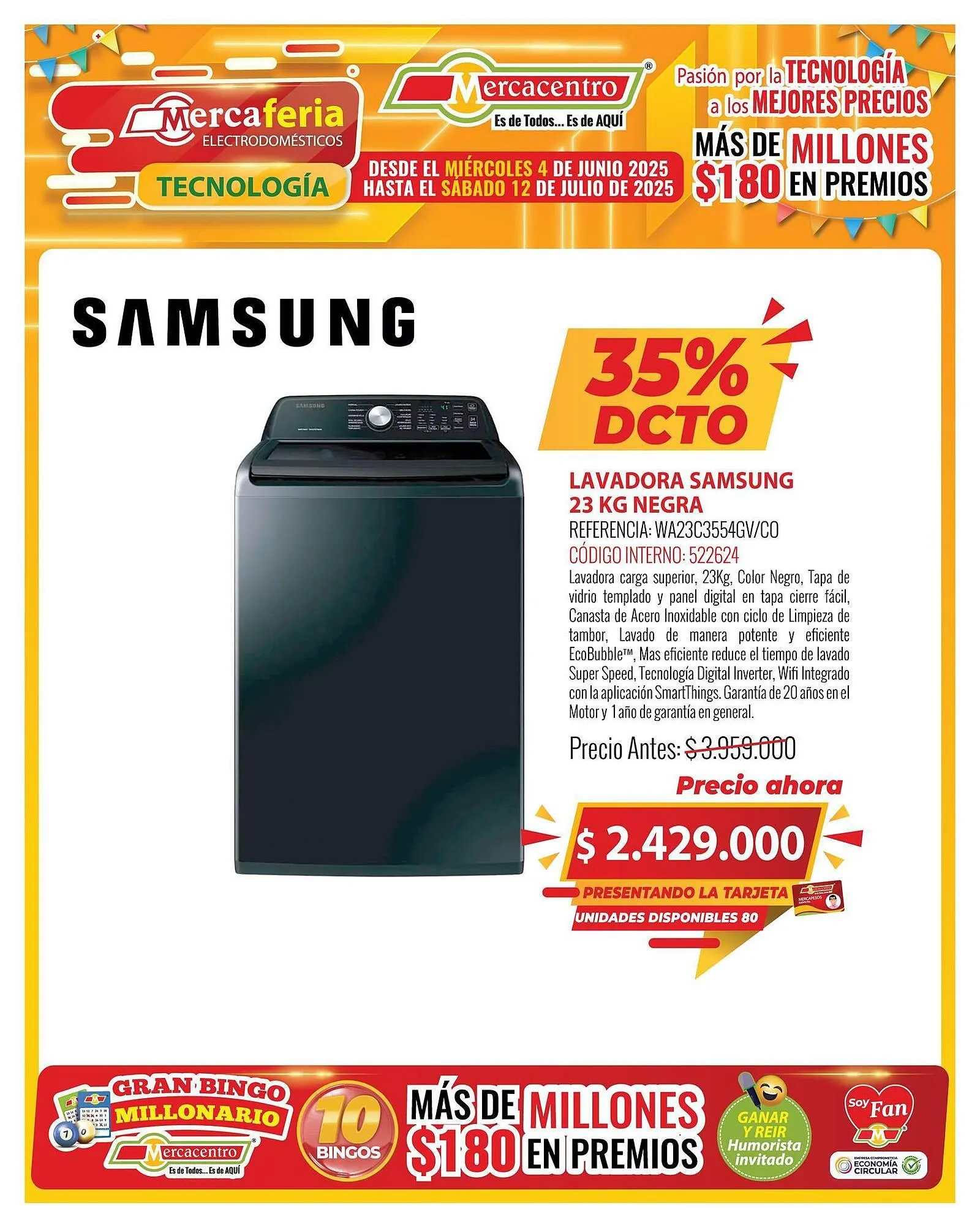 Catalogo de Catálogo MercaCentro 18 de junio al 12 de julio 2025 - Pag 1