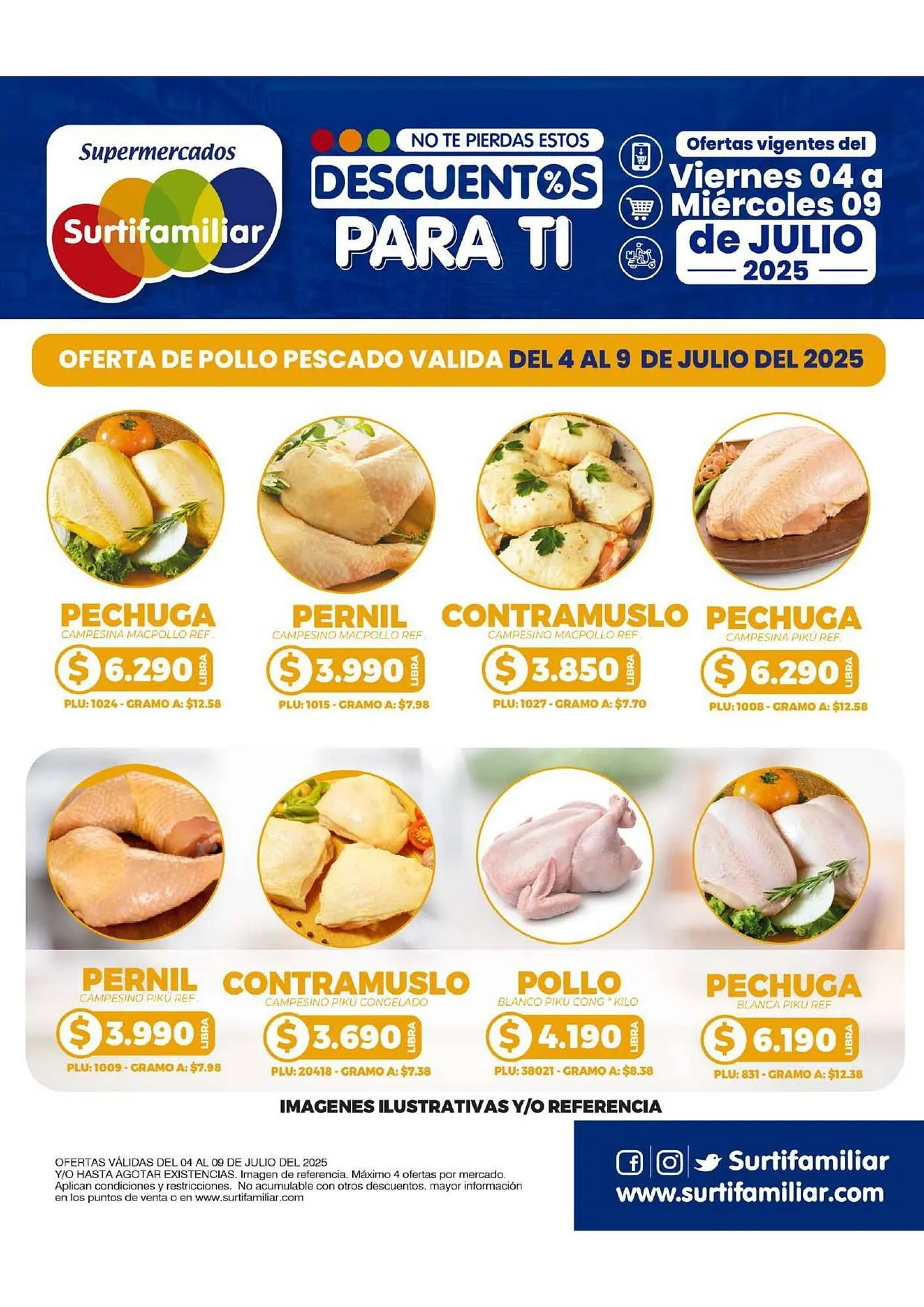 Catalogo de Catálogo Surtifamiliar 4 de julio al 7 de julio 2025 - Pag 12