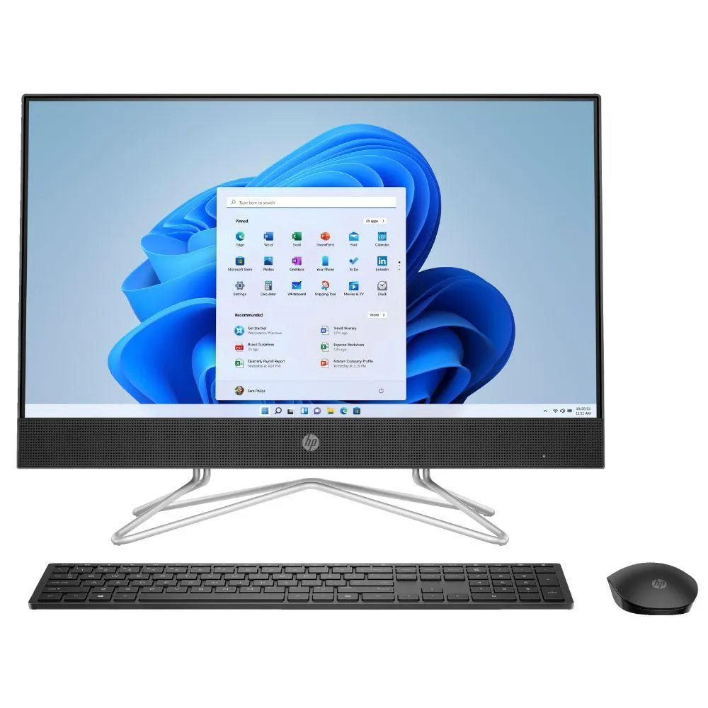 All In One HP Intel Core i5 1135G7 RAM 8 GB 512 GB SSD 24df1517la