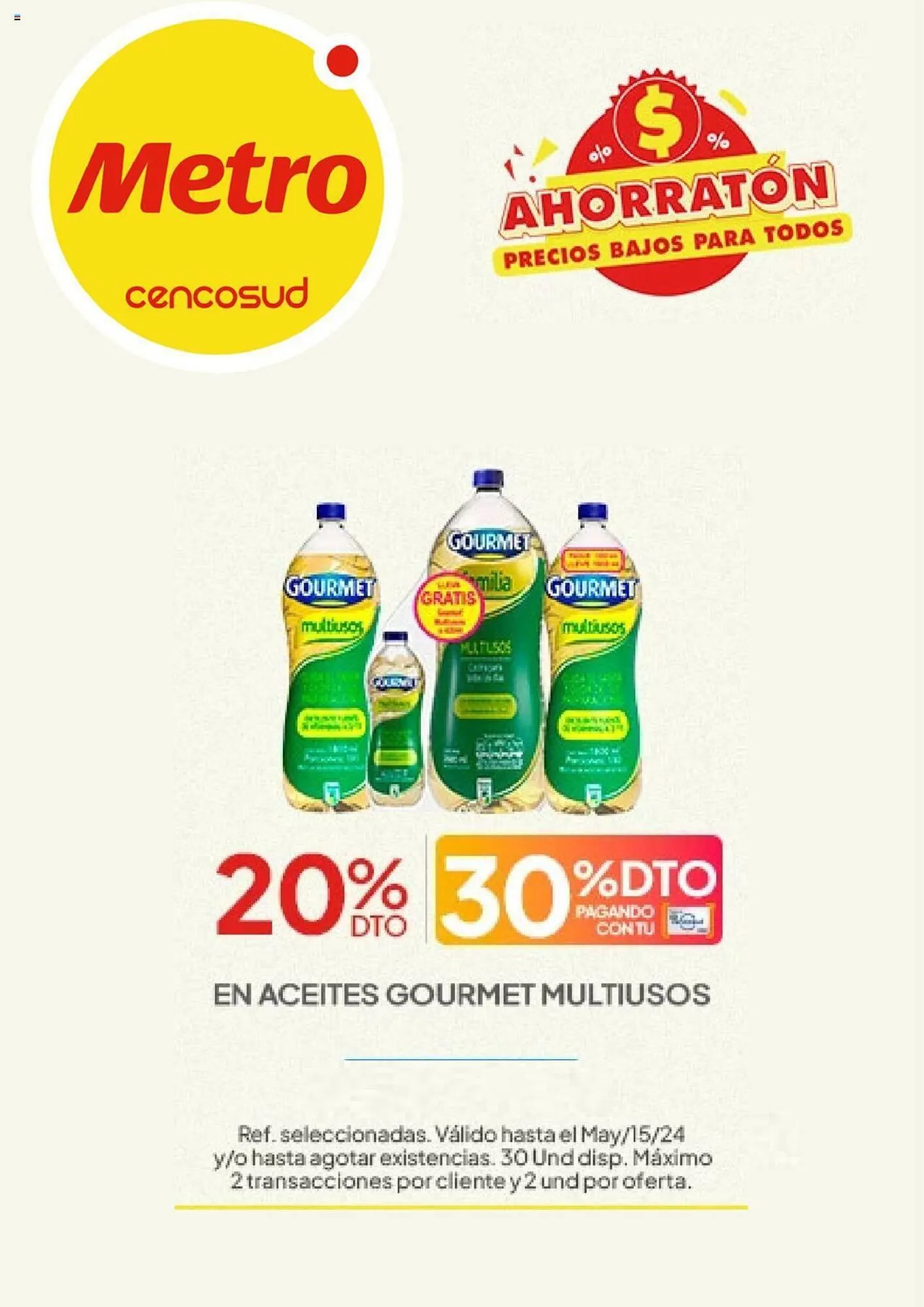 Catalogo de Catálogo Metro 14 de mayo al 15 de mayo 2024 - Pag 4