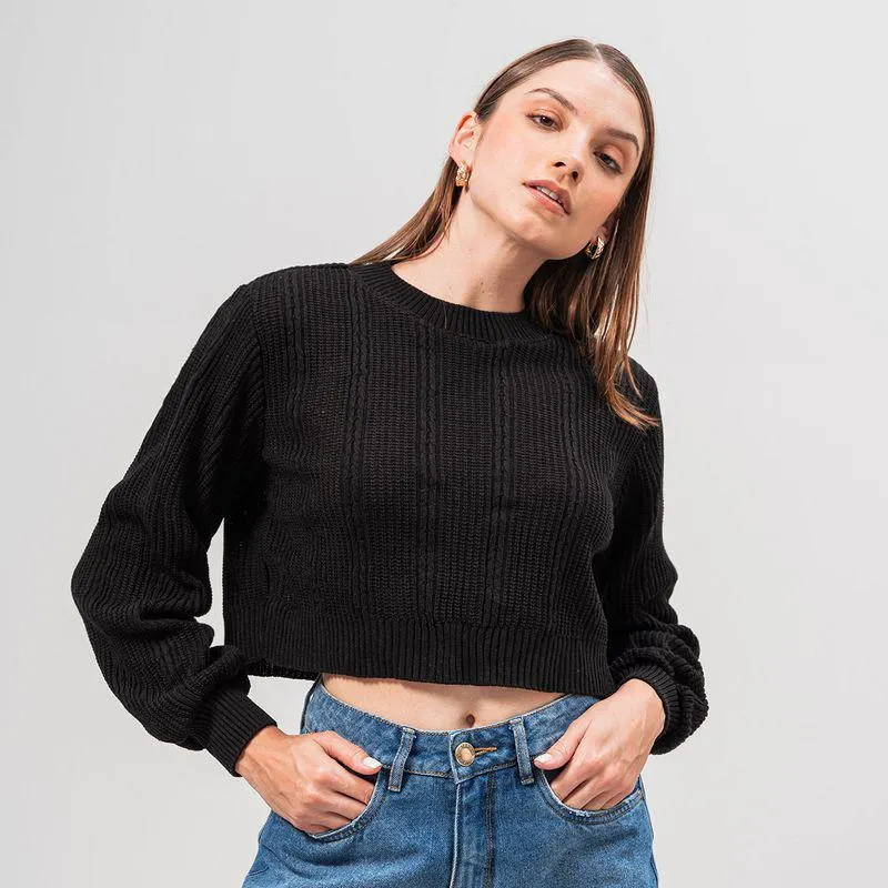 Sueter Tejido Manga Larga Este