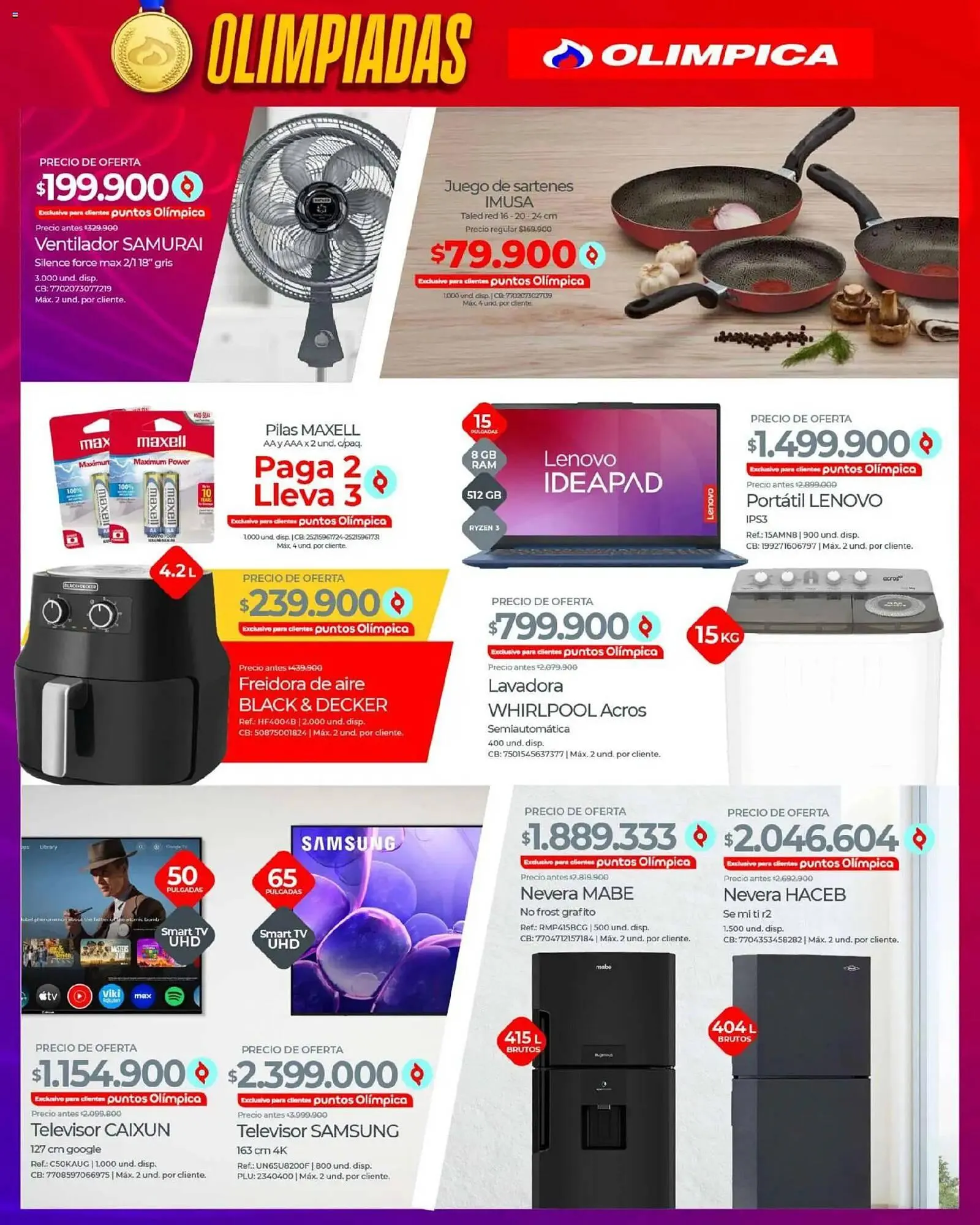 Catalogo de Catálogo Olímpica 13 de febrero al 4 de marzo 2026 - Pag 25