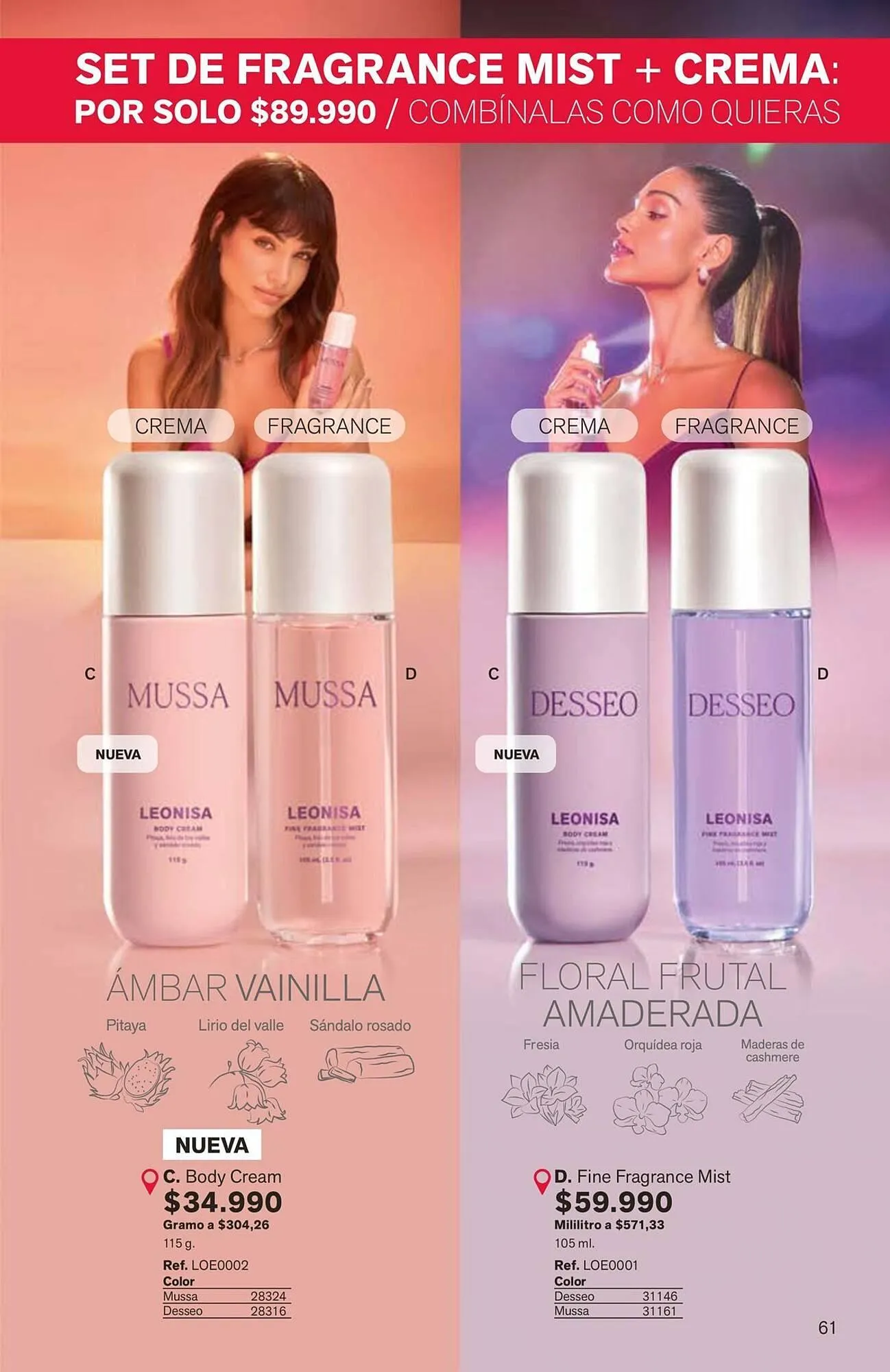 Catalogo de Catálogo Leonisa 17 de abril al 6 de mayo 2026 - Pag 61