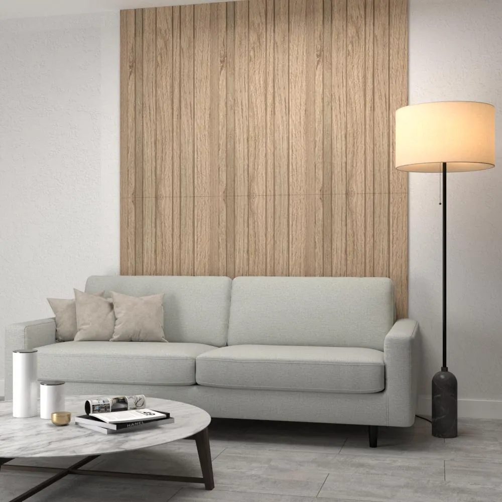 Panel Decorativo Ranurado, Beige, para decorar tus espacios X2