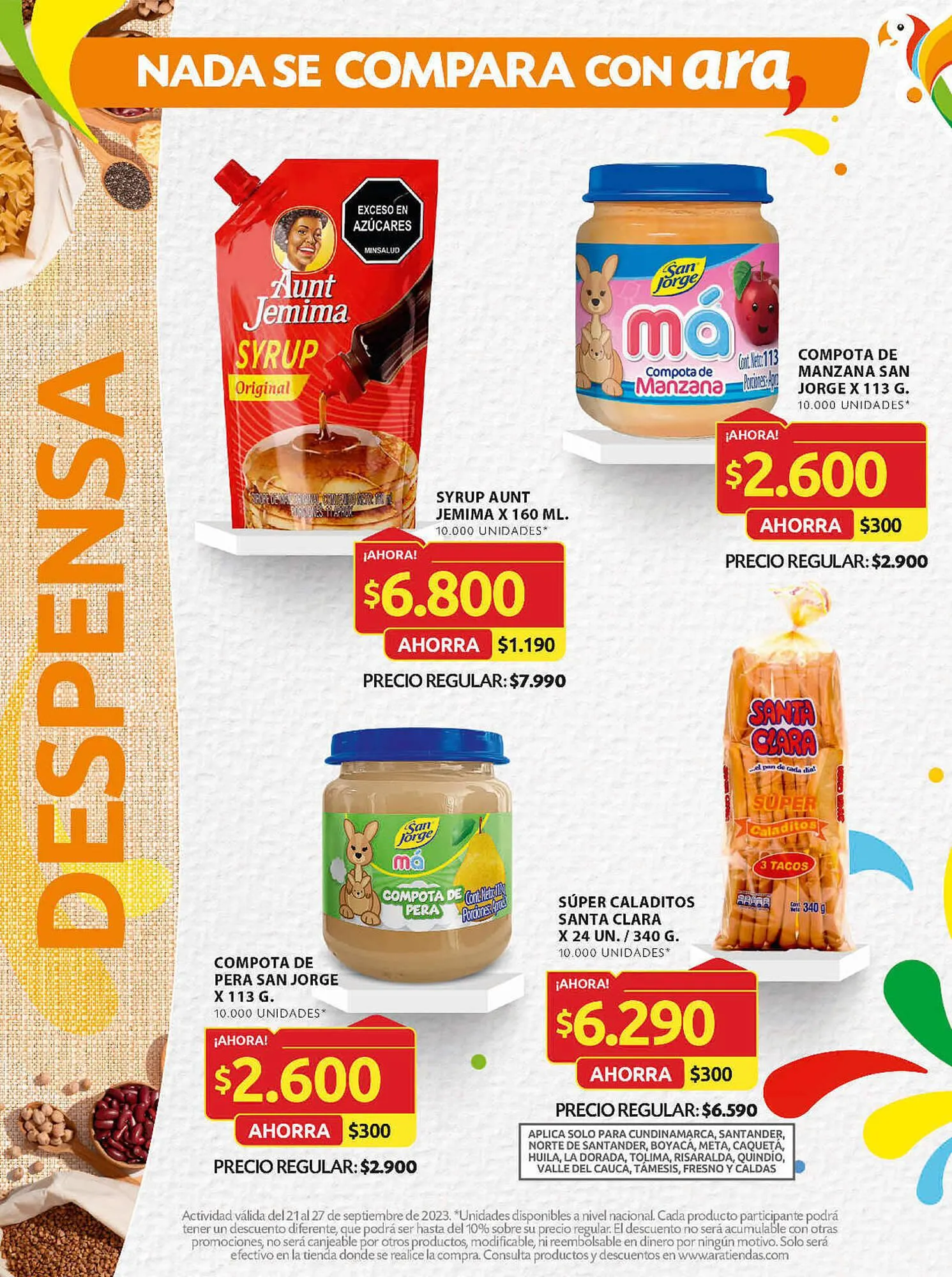 Catalogo de Catálogo Ara 21 de septiembre al 27 de septiembre 2023 - Pag 7