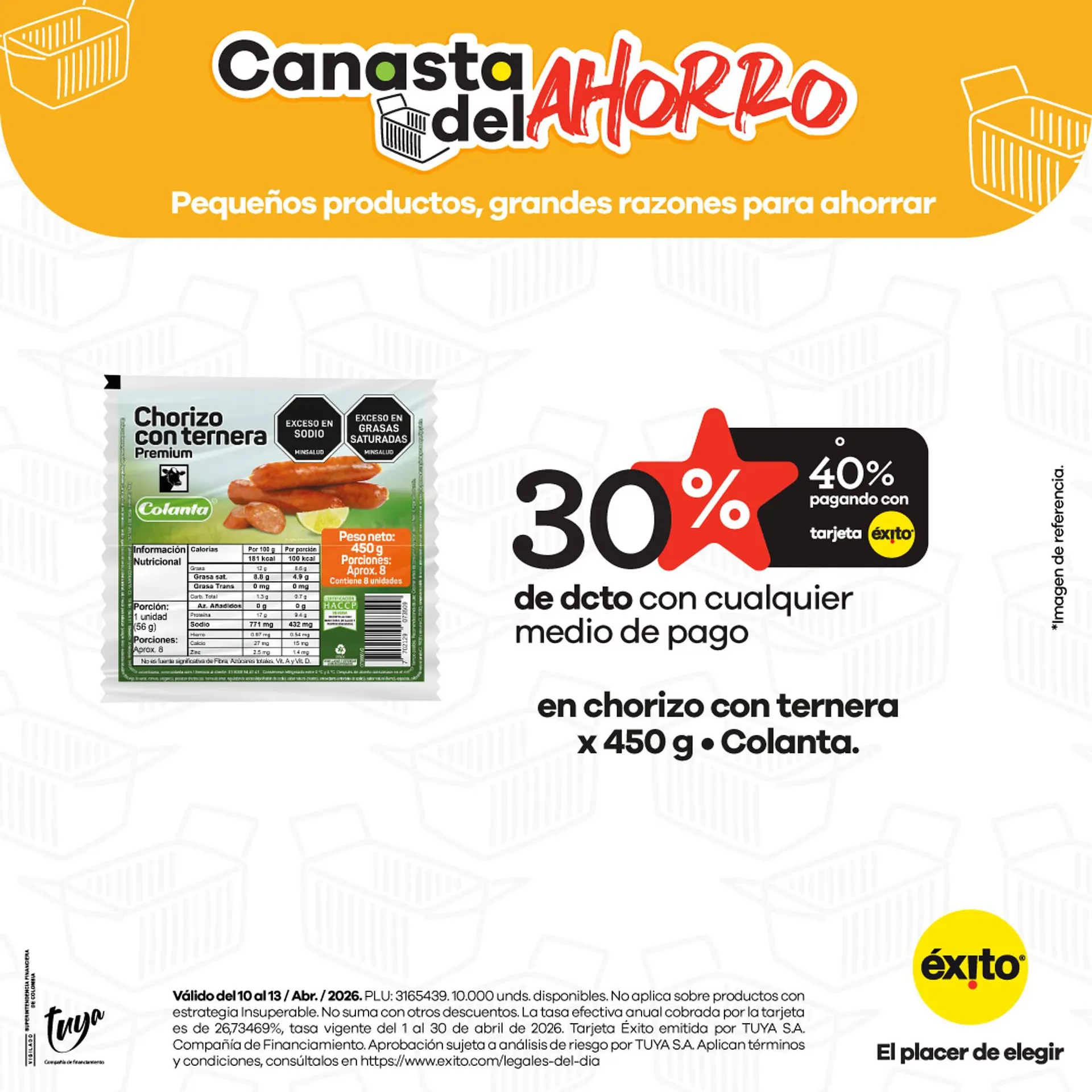 Catalogo de Catálogo Éxito 10 de abril al 13 de abril 2026 - Pag 3