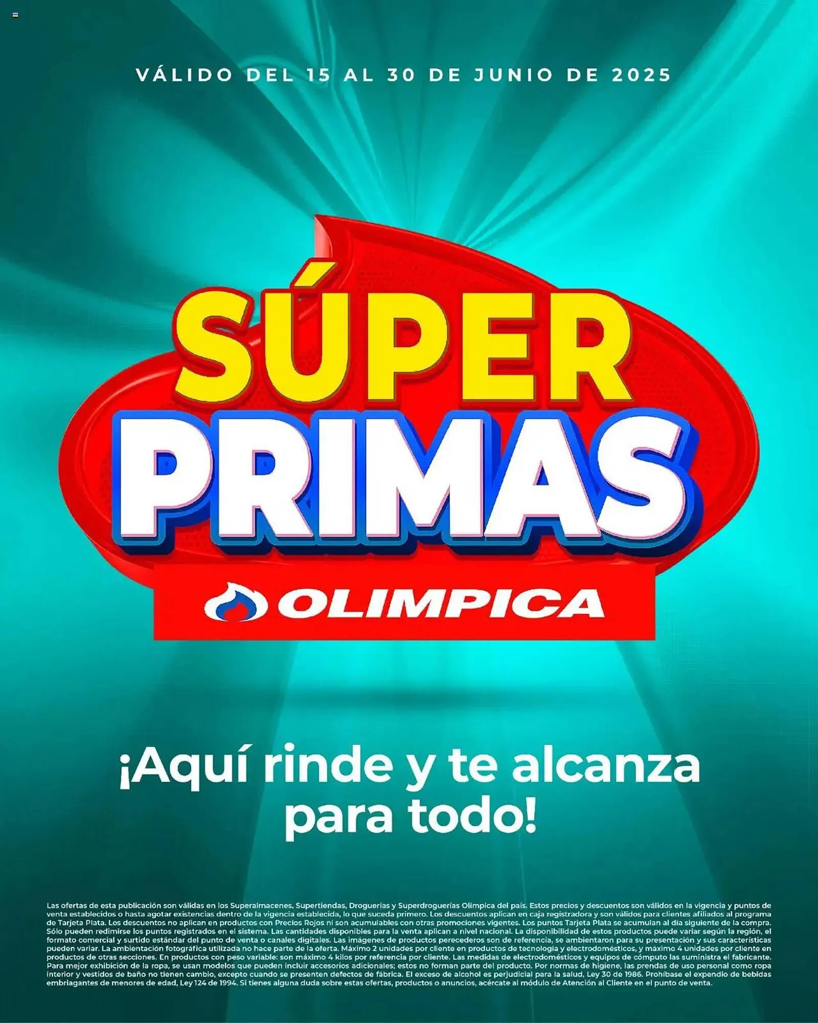 Catalogo de Catálogo Olímpica 15 de junio al 1 de julio 2025 - Pag 1