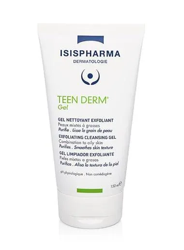 Teen Derm Gel Limpiador Exfoliante - Isispharma