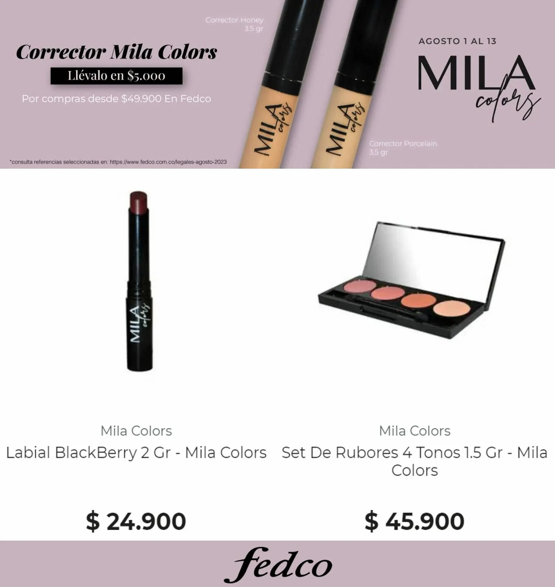 Catalogo de Catálogo Fedco 7 de agosto al 13 de agosto 2023 - Pag 3