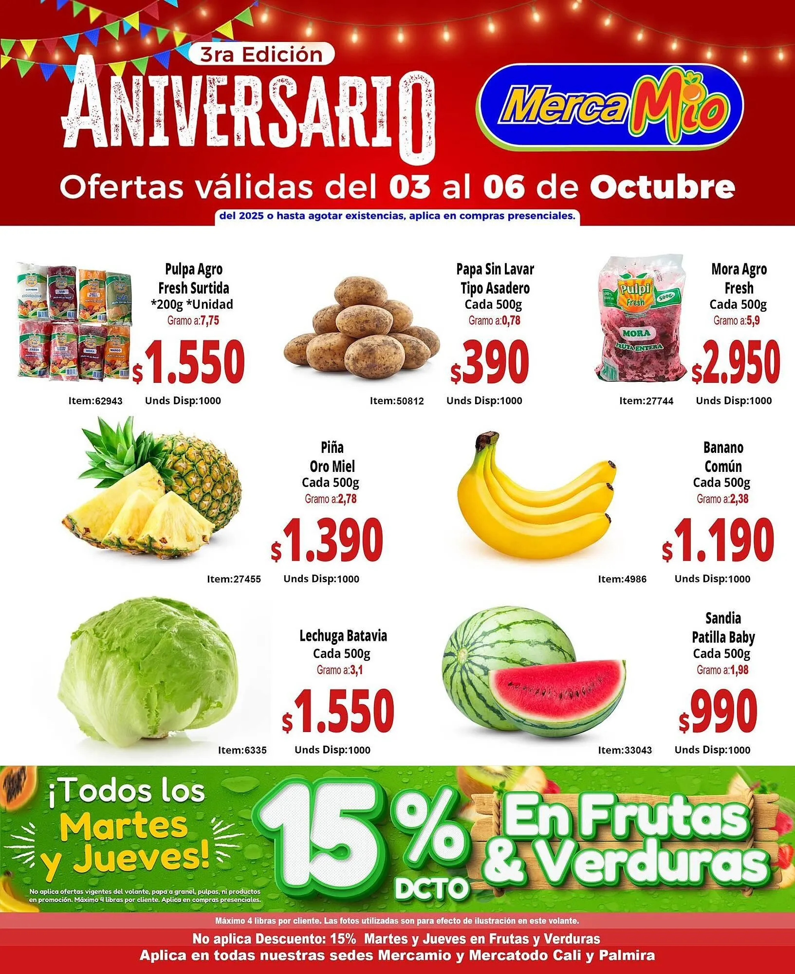Catalogo de Catálogo MercaTodo 3 de octubre al 6 de octubre 2025 - Pag 2