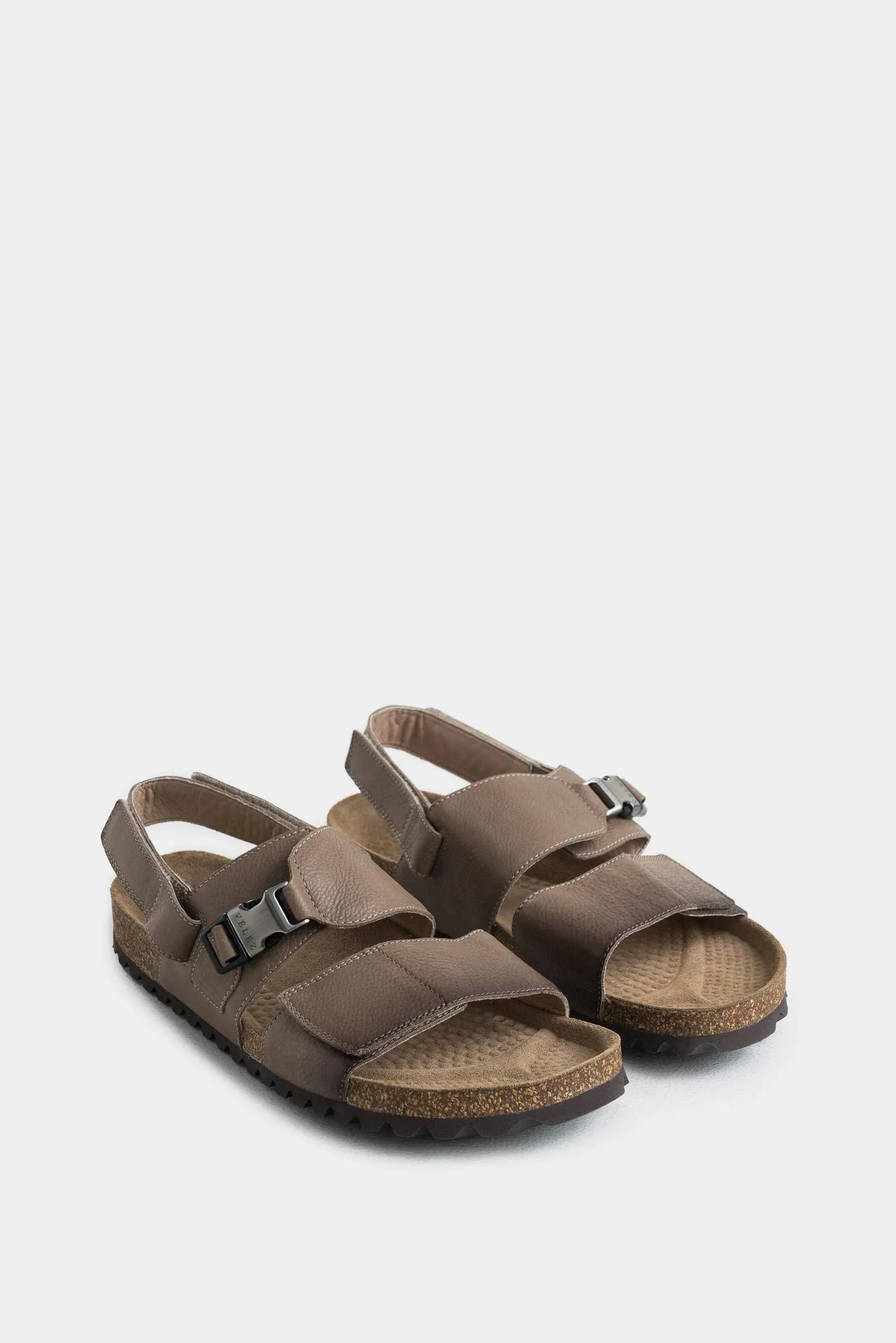 Sandalia orcian 3 de cuero para hombre ajuste al tobillo