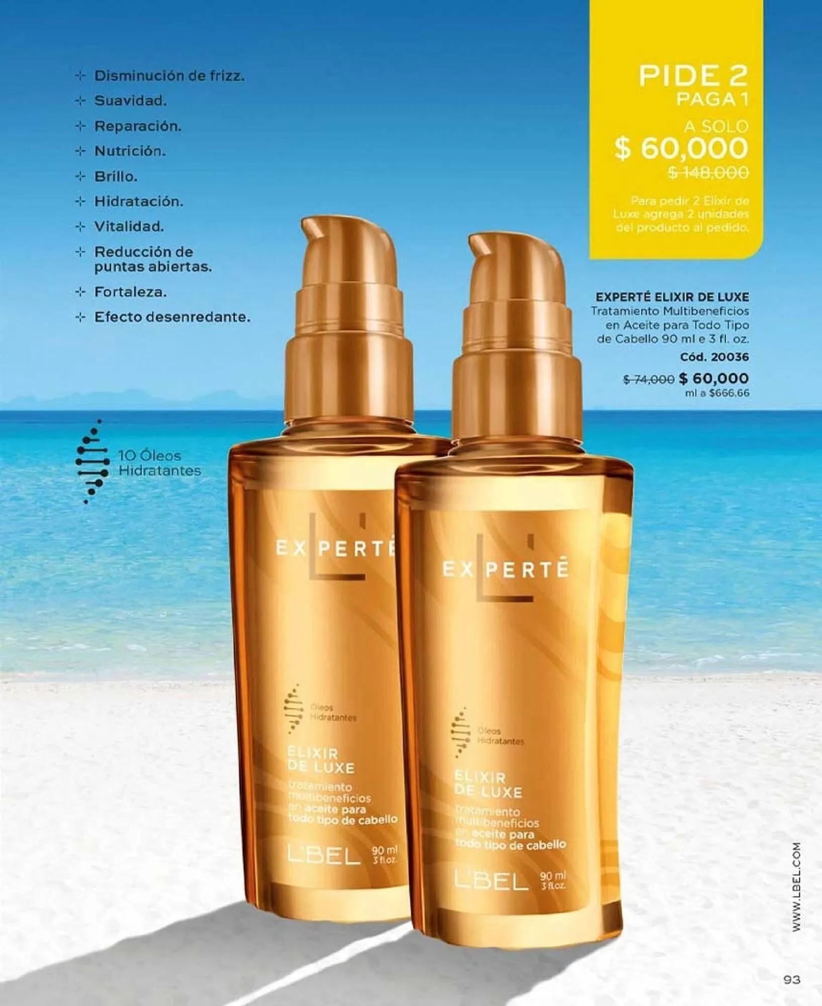 Catalogo de Catálogo L'bel 7 de mayo al 31 de mayo 2024 - Pag 93