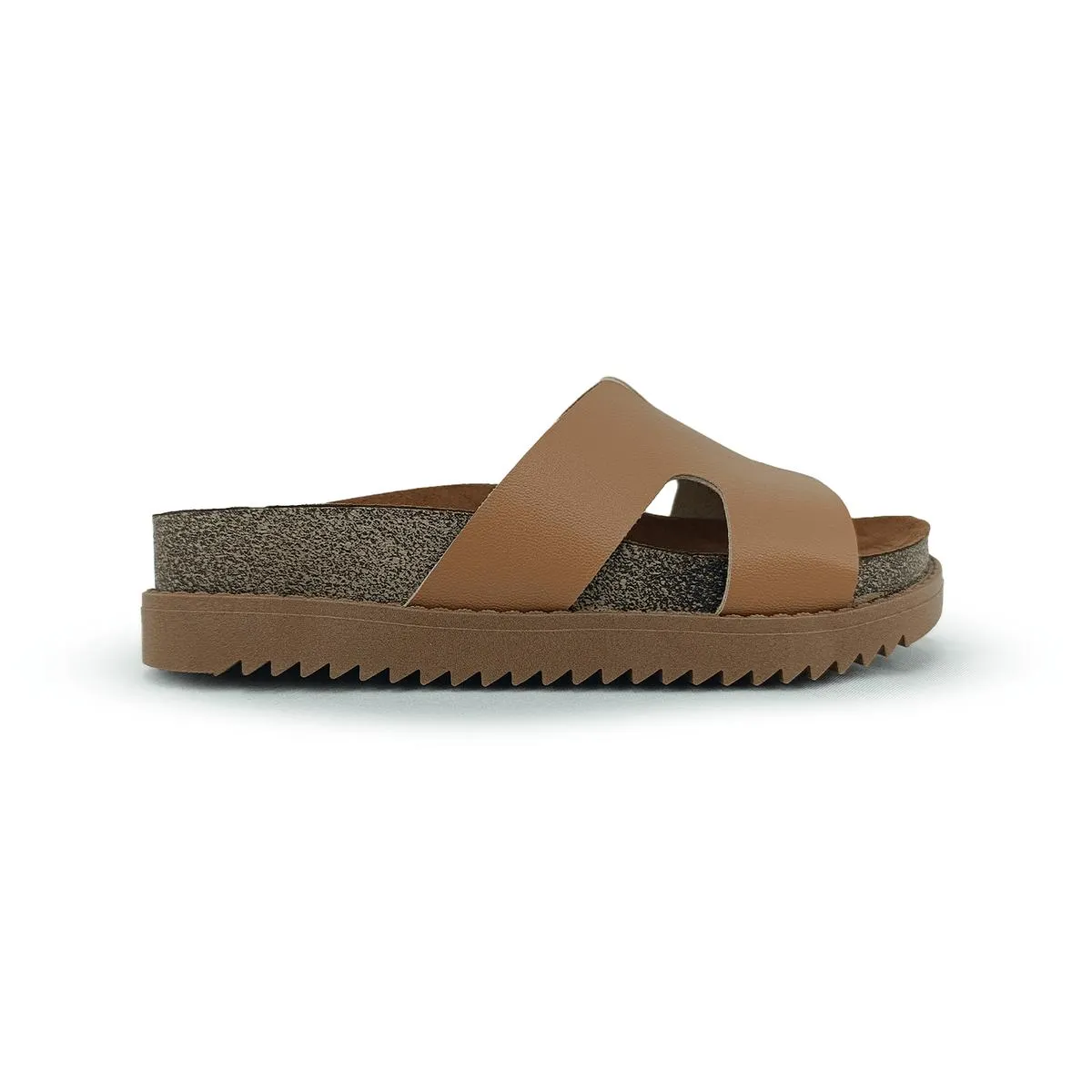 SANDALIA CAMEL MOLECA MUJER