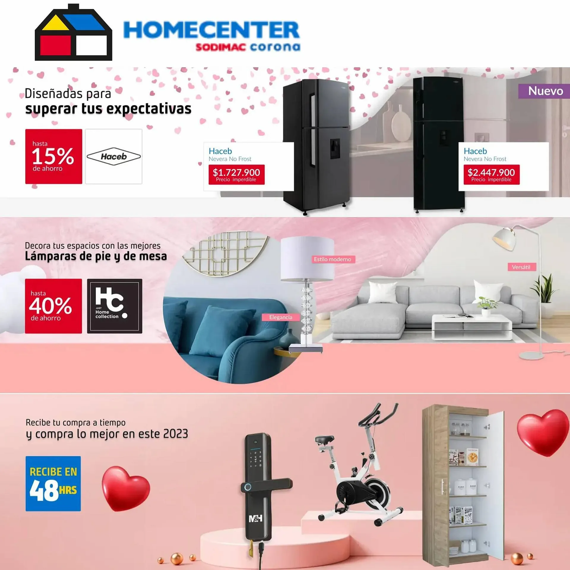 Catalogo de Catálogo Homecenter 20 de septiembre al 30 de septiembre 2023 - Pag 1