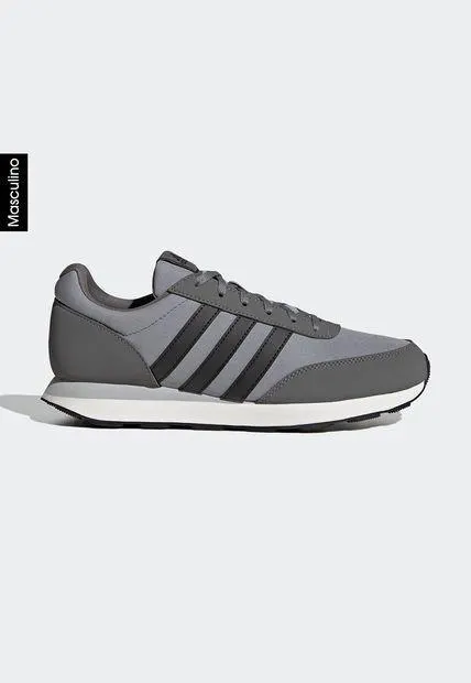 Tenis Running Gris-Blanco-Negro adidas Performance RUN 60s 3.0