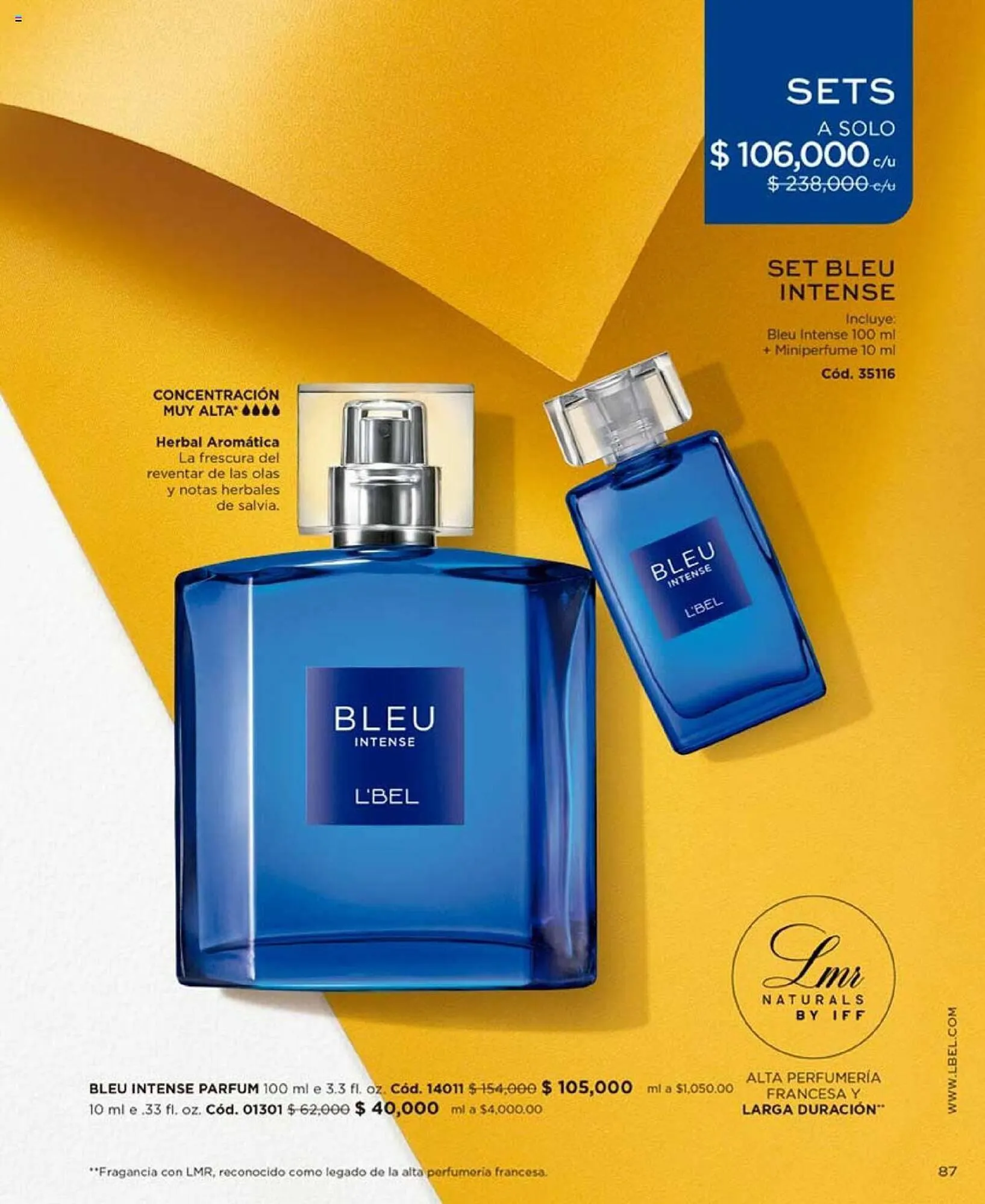 Catalogo de Catálogo L'bel 21 de agosto al 10 de septiembre 2023 - Pag 87