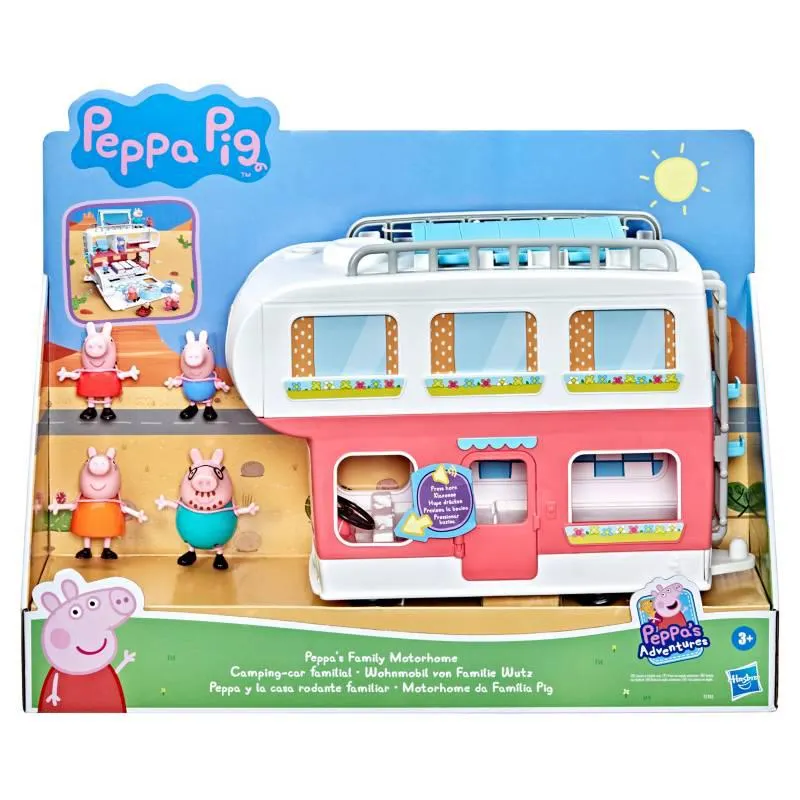 Vehículo Peppa Pig La Casa Rodante Familiar De Peppa Pig