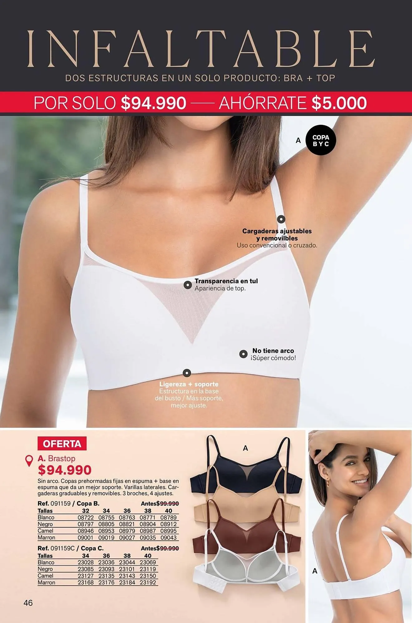 Catalogo de Catálogo Leonisa 1 de abril al 30 de abril 2025 - Pag 46