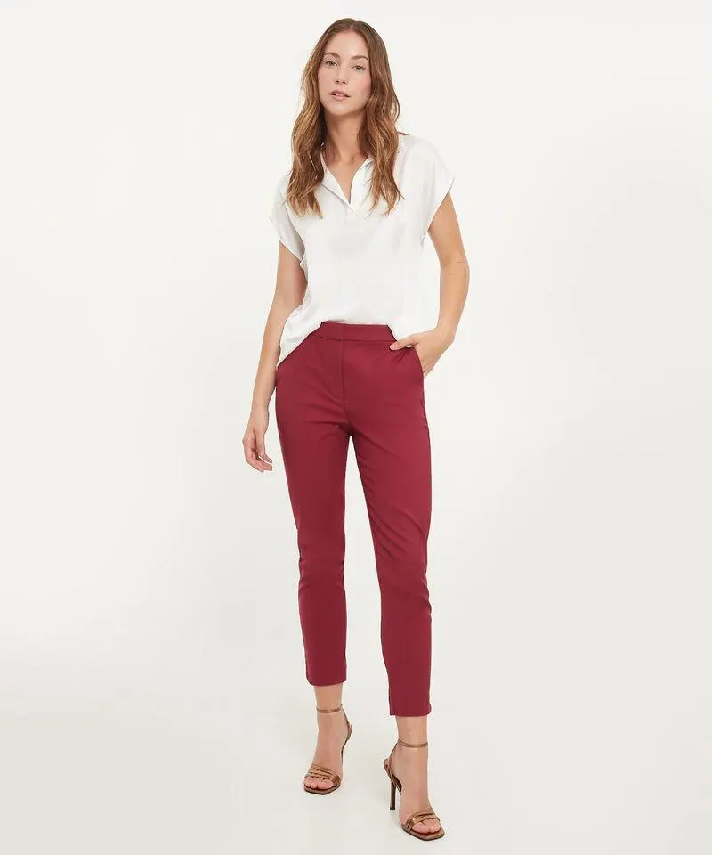 Pantalón Clásico Unicolor