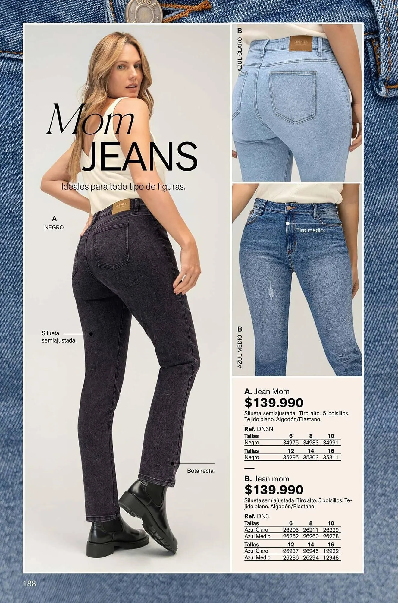 Catalogo de Catálogo Leonisa 4 de marzo al 31 de marzo 2025 - Pag 188