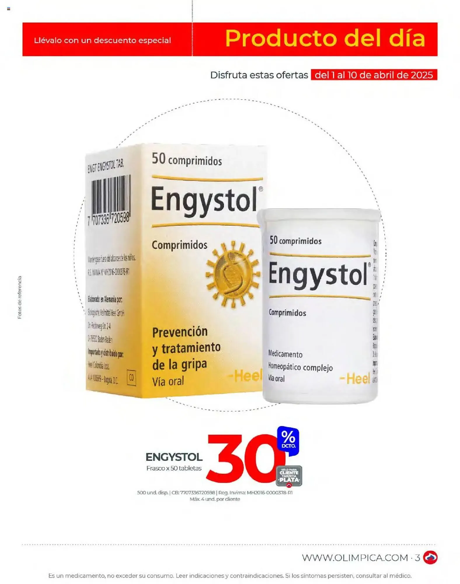 Catalogo de Catálogo Olímpica 6 de abril al 30 de abril 2025 - Pag 3