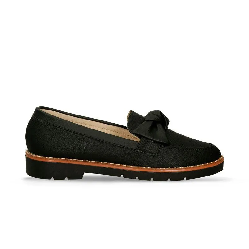 Mocasines Negro Bata Ibiza Mujer