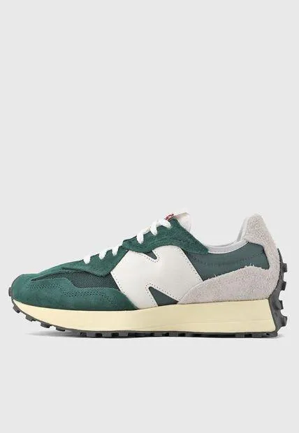 Tenis Lifestyle Verde-Gris-Marfil new balance 327