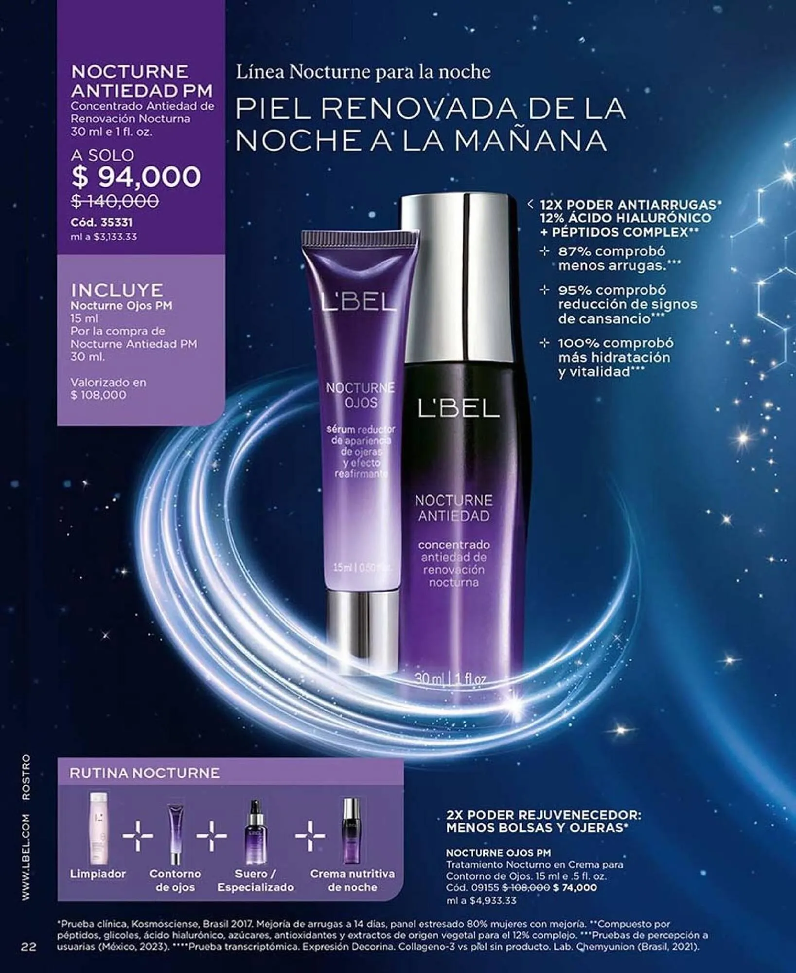 Catalogo de Catálogo L'bel 25 de marzo al 30 de abril 2025 - Pag 22