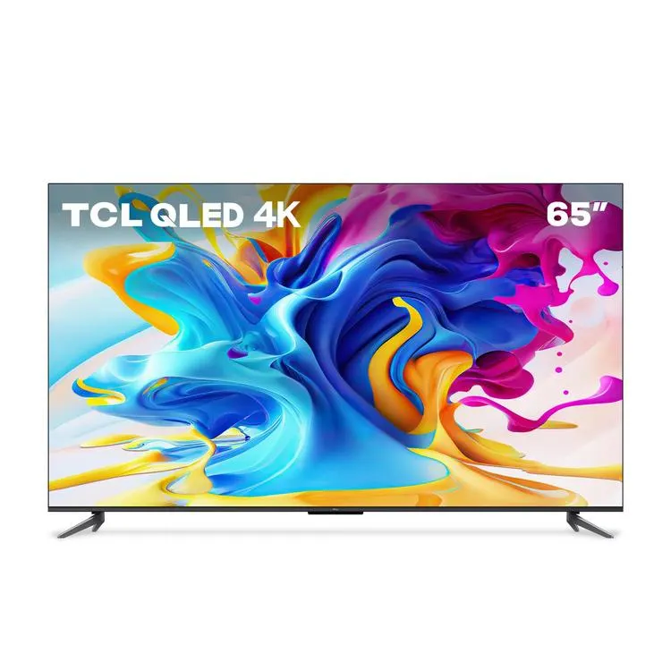 TV TCL 65" Pulgadas 165 cm 65C645 4K-UHD QLED Smart TV Google