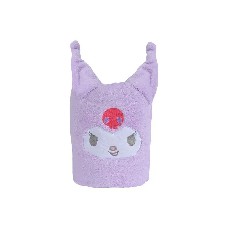 Toalla de Bano de Microfibra Absorbente Kuromi Sanrio Morado