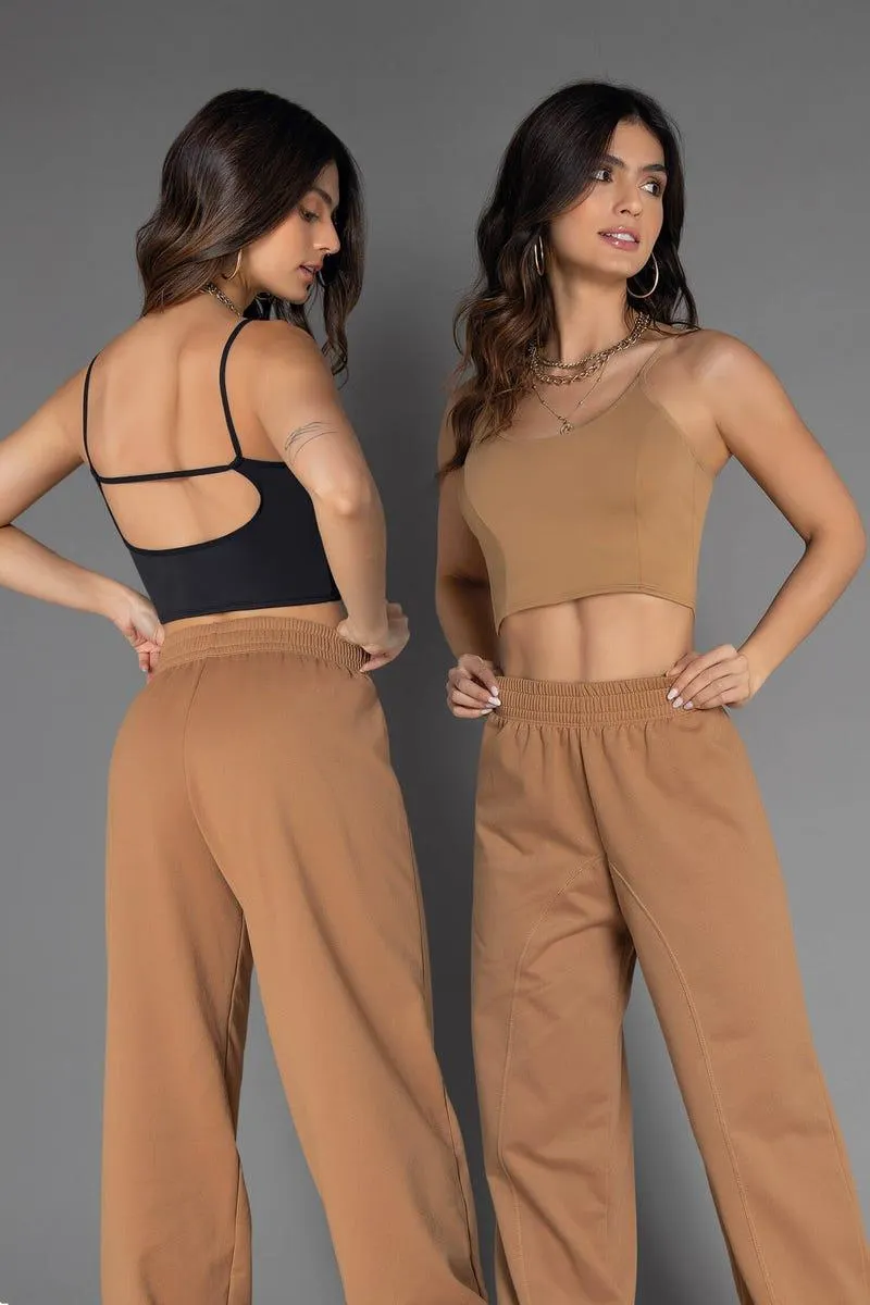 CROP TOP X 2 TIRAS Multicolor