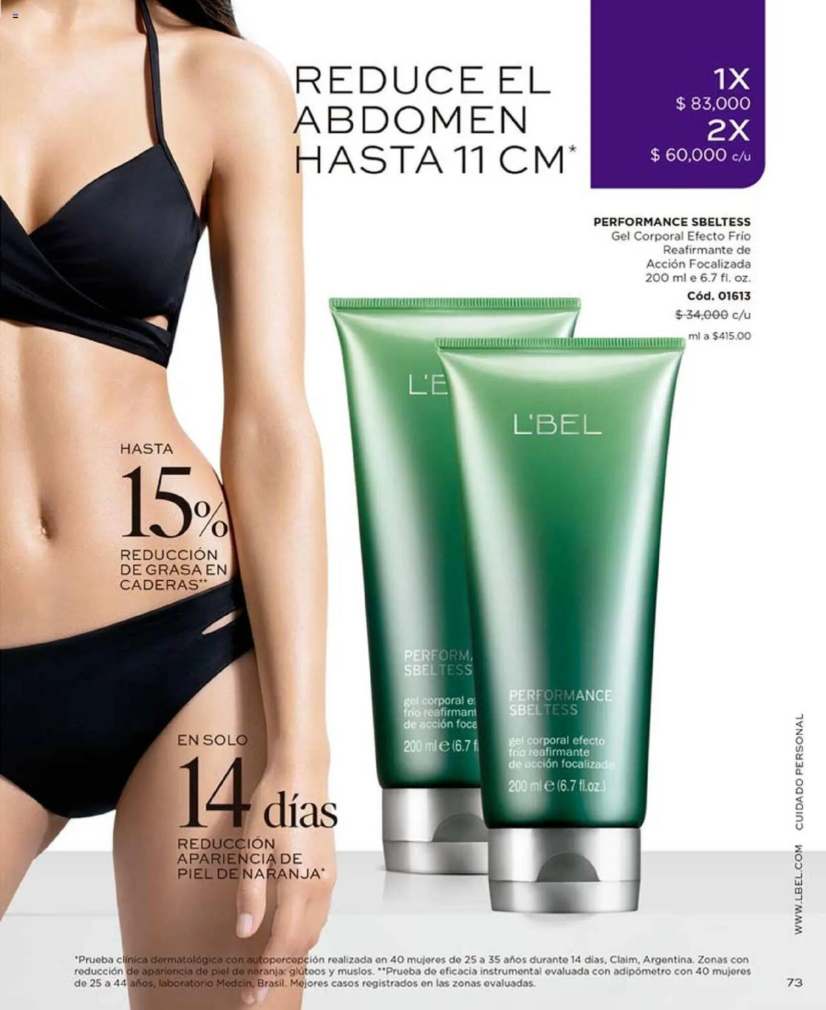 Catalogo de Catálogo L'bel 21 de agosto al 10 de septiembre 2023 - Pag 73