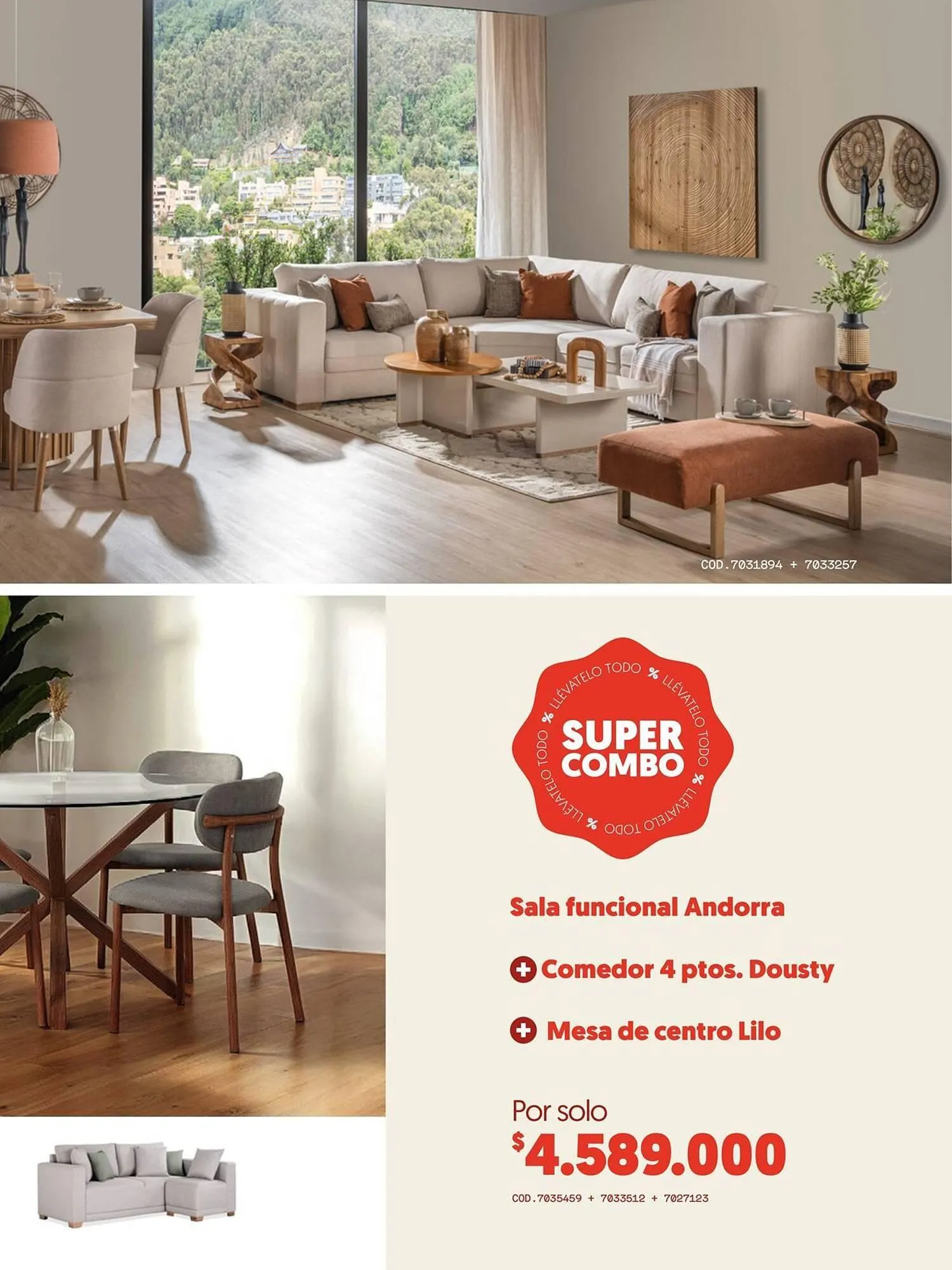 Catalogo de Catálogo Muebles Jamar 25 de abril al 31 de mayo 2025 - Pag 7