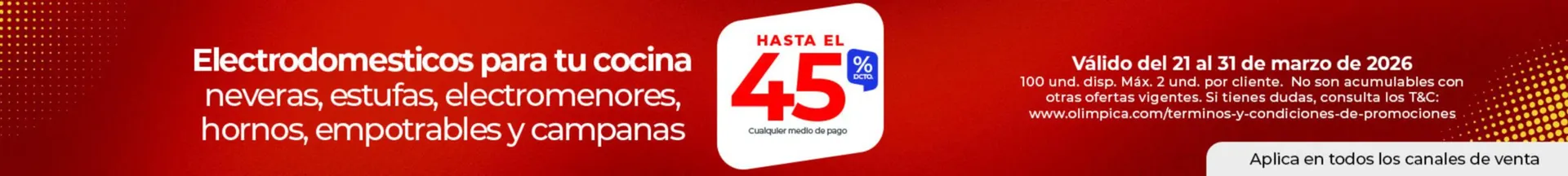 Catalogo de Catálogo Olímpica 21 de marzo al 31 de marzo 2026 - Pag 1