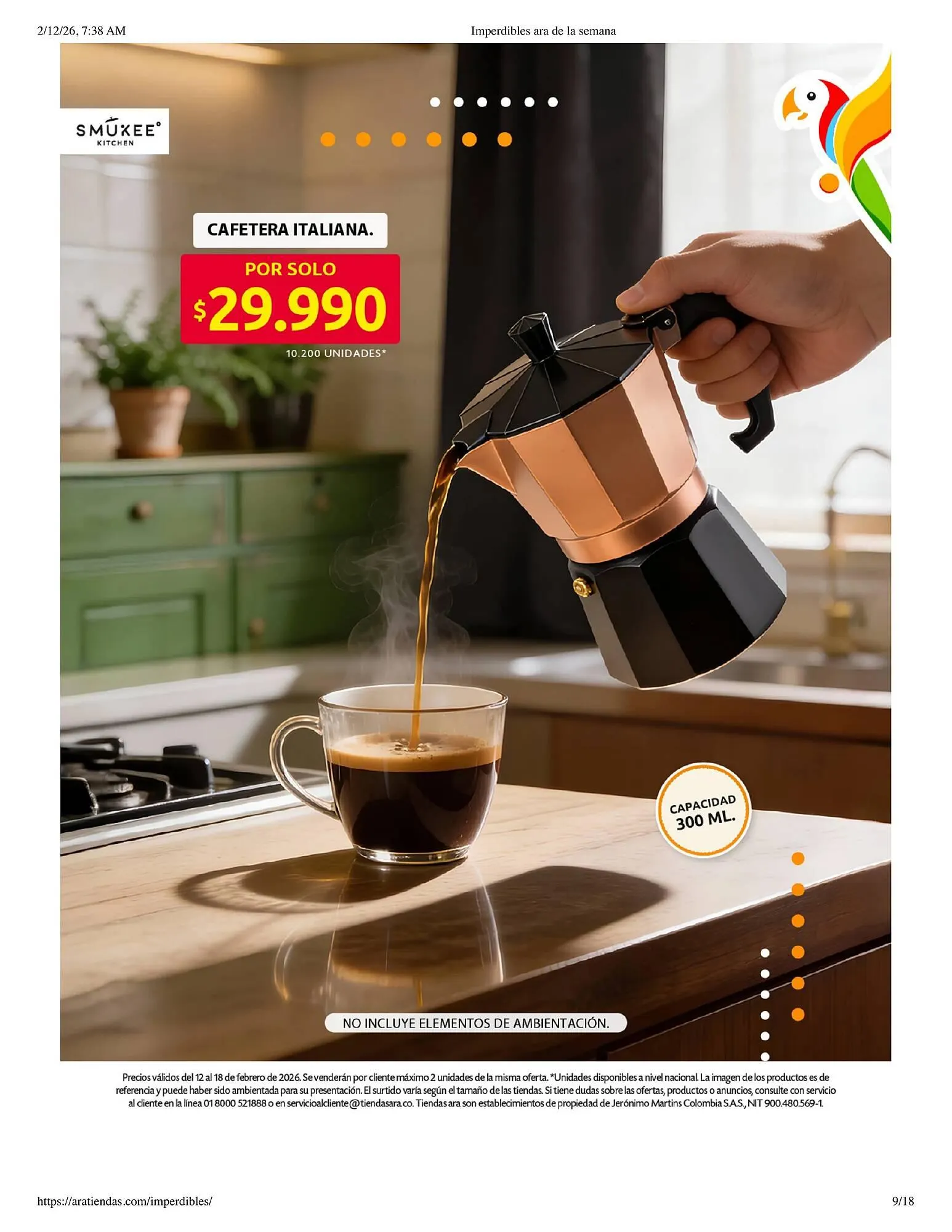 Catalogo de Catálogo Ara 12 de febrero al 18 de febrero 2026 - Pag 9