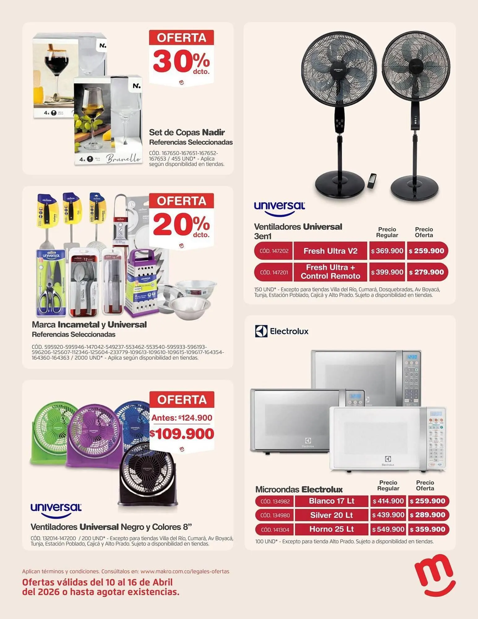 Catalogo de Catálogo Makro 10 de abril al 16 de abril 2026 - Pag 27