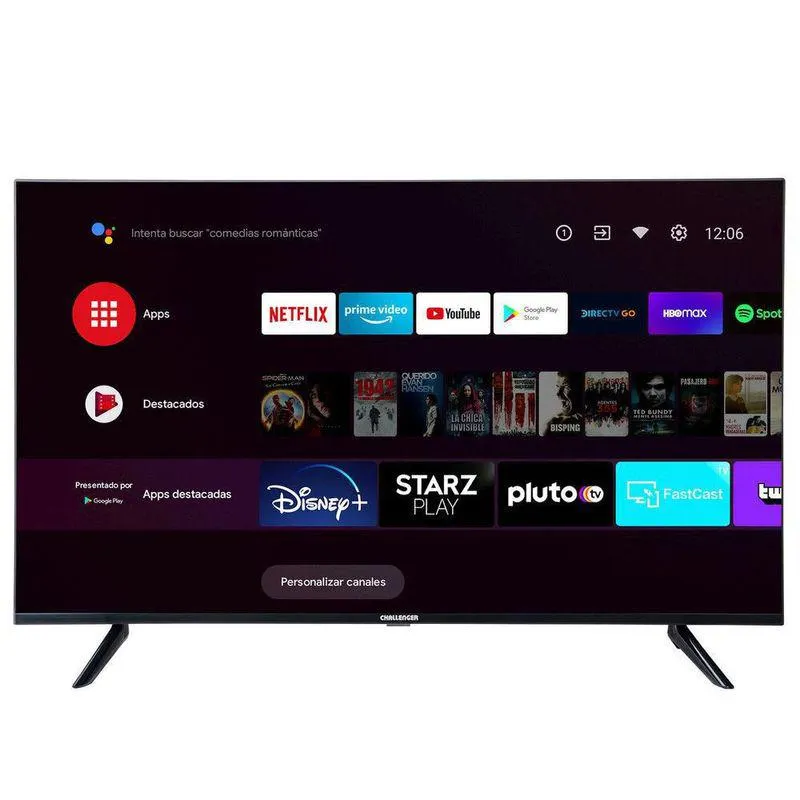 Televisor CHALLENGER 50 Pulgadas LED Uhd4K Smart TV UHD50LO70