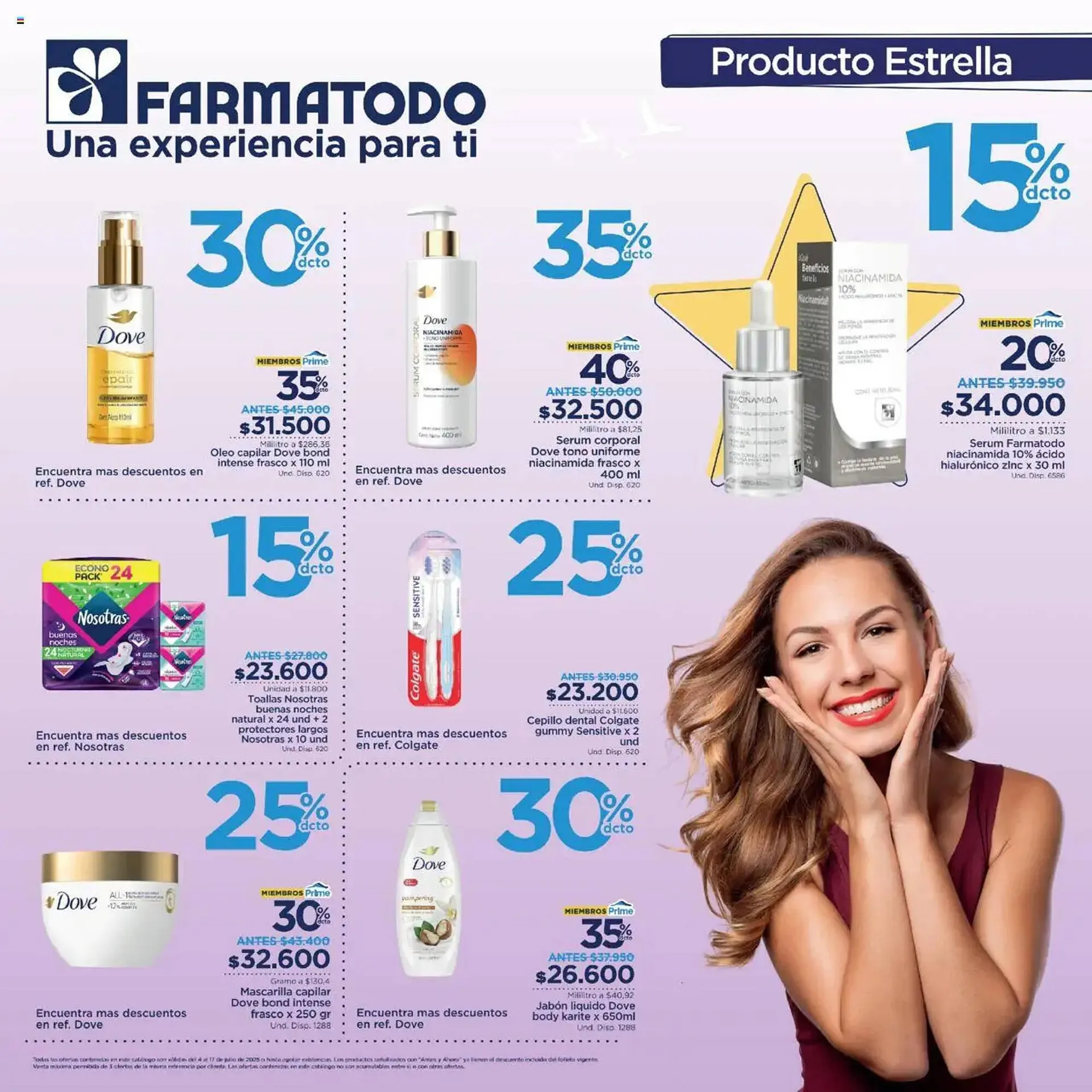 Catalogo de Catálogo FarmaTodo 4 de julio al 17 de julio 2025 - Pag 1