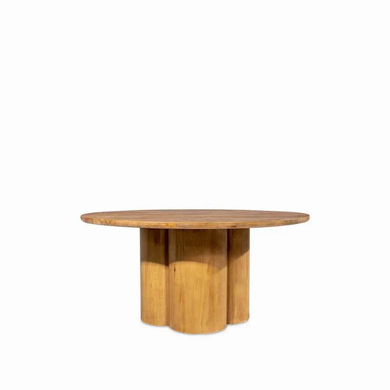 Mesa comedor oslo cilindro 76x160x160