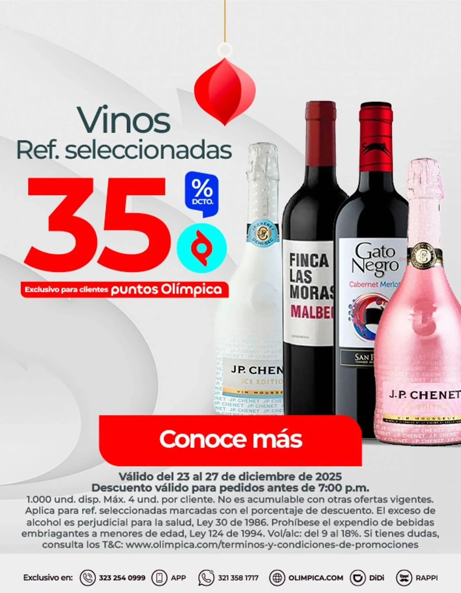 Catalogo de Catálogo Olímpica 23 de diciembre al 27 de diciembre 2025 - Pag 1