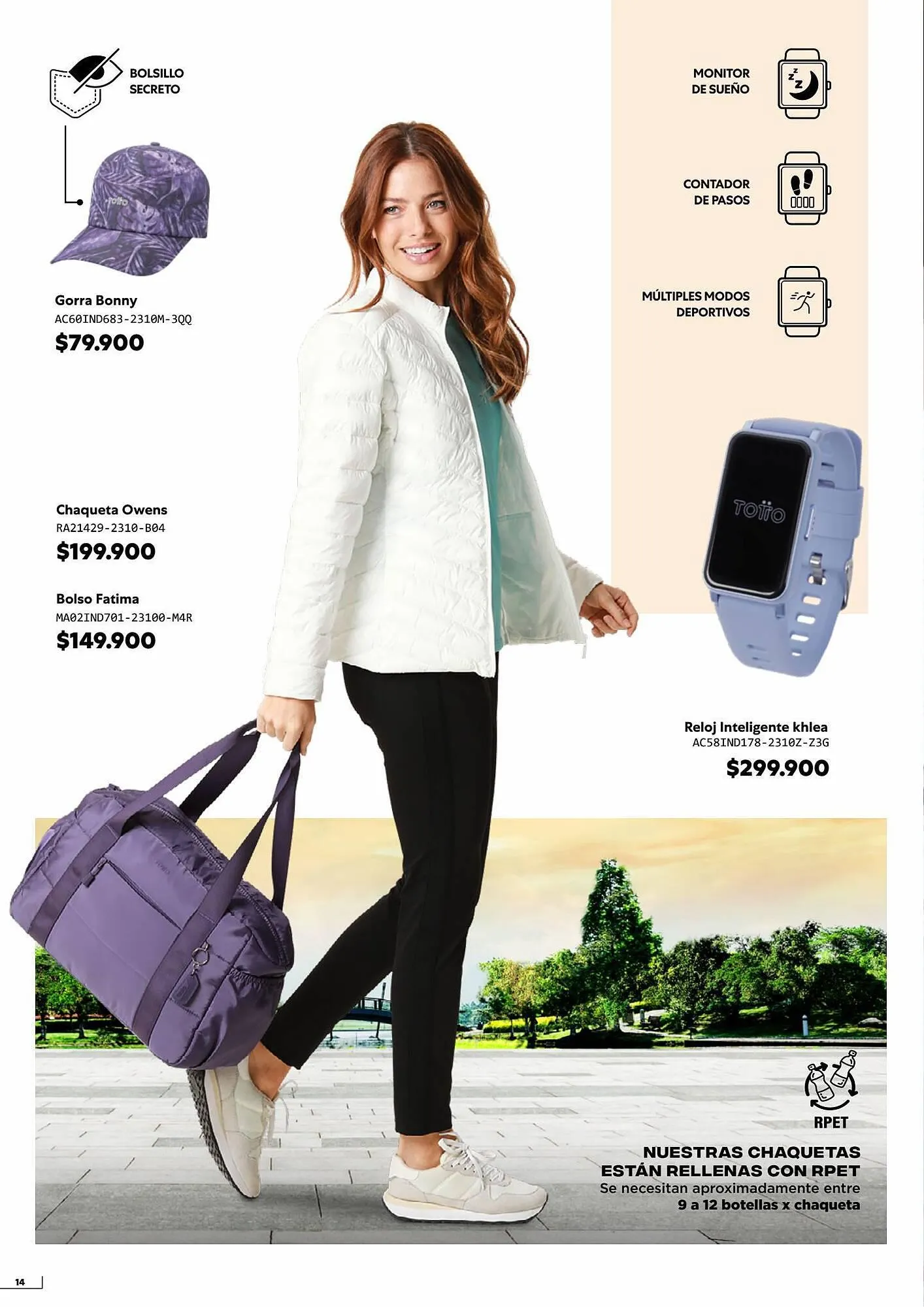 Catalogo de Catálogo Totto 7 de septiembre al 30 de septiembre 2023 - Pag 14