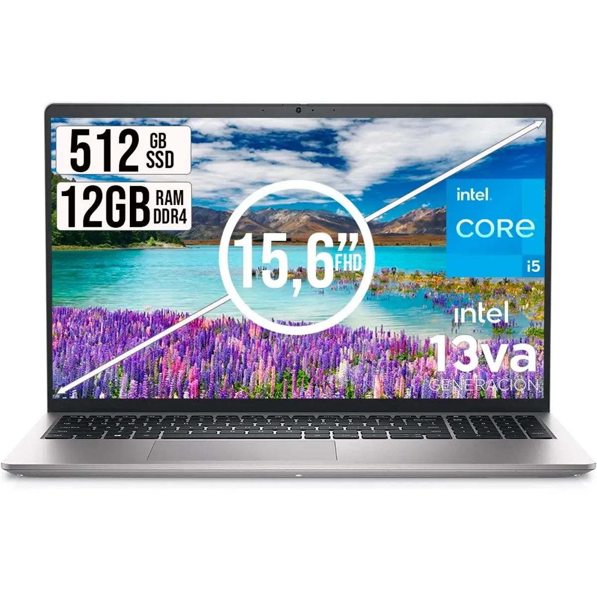 PORTATIL DELL 15 INTEL CORE I5 1334U SSD 512GB RAM 12GB FHD 15.6” WIN 11