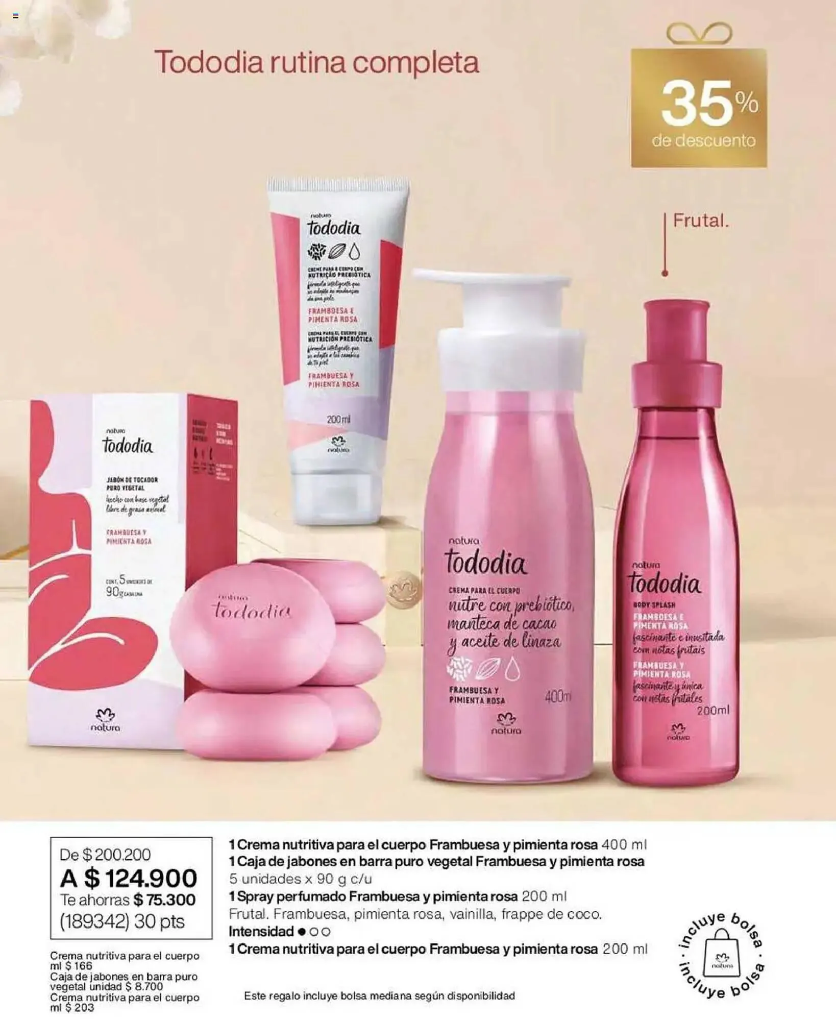 Catalogo de Catálogo Natura 1 de abril al 18 de mayo 2025 - Pag 196