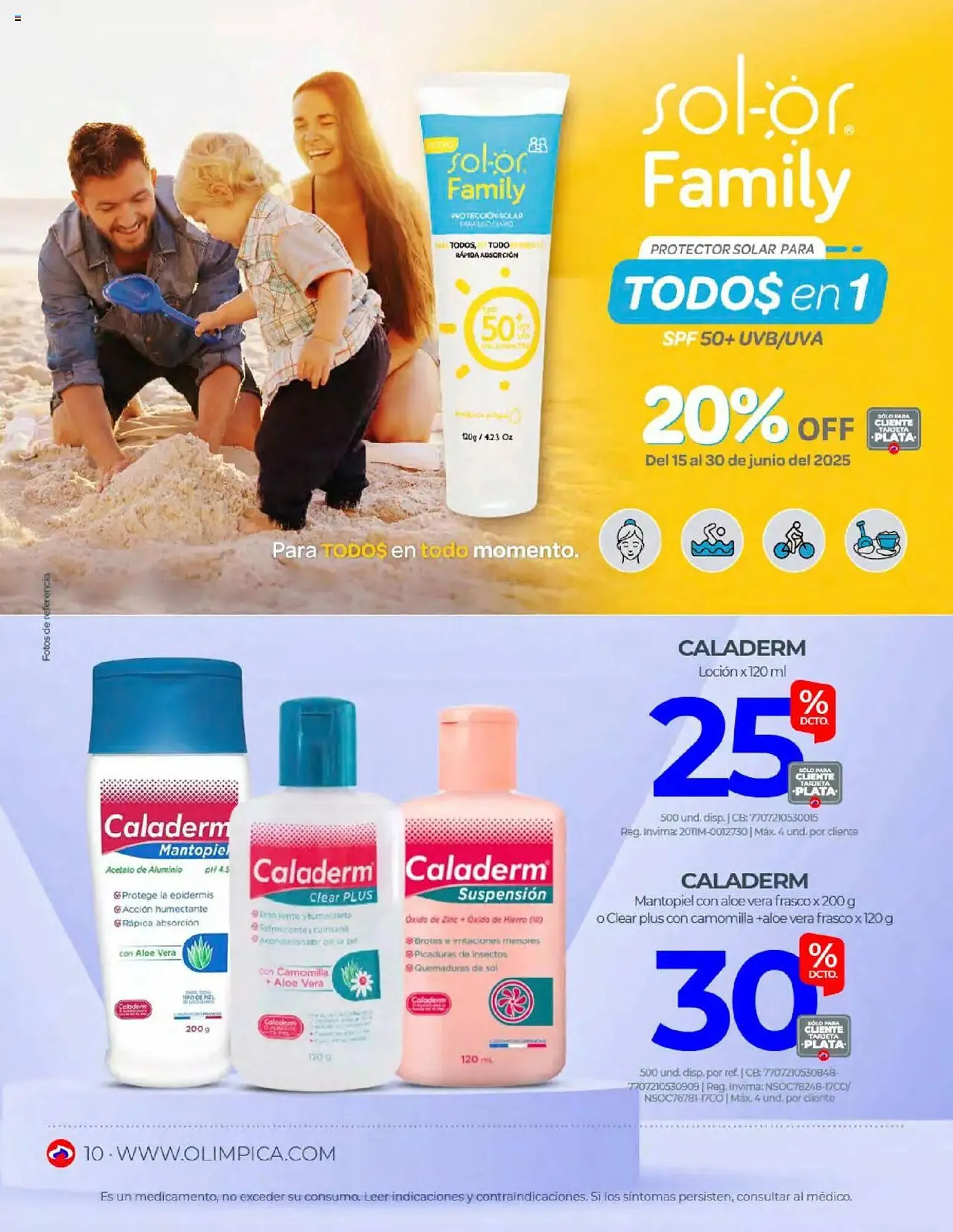 Catalogo de Catálogo Olímpica 1 de junio al 30 de junio 2025 - Pag 10