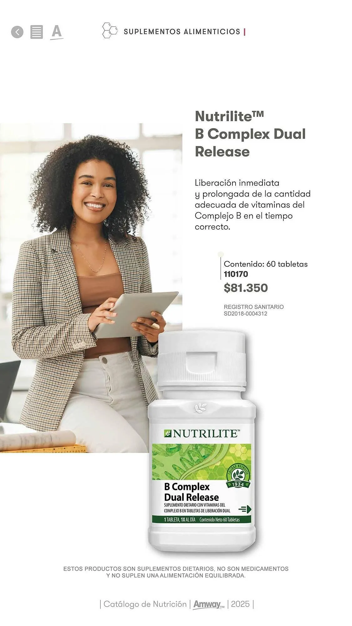 Catalogo de Catálogo Amway 8 de abril al 30 de abril 2025 - Pag 14