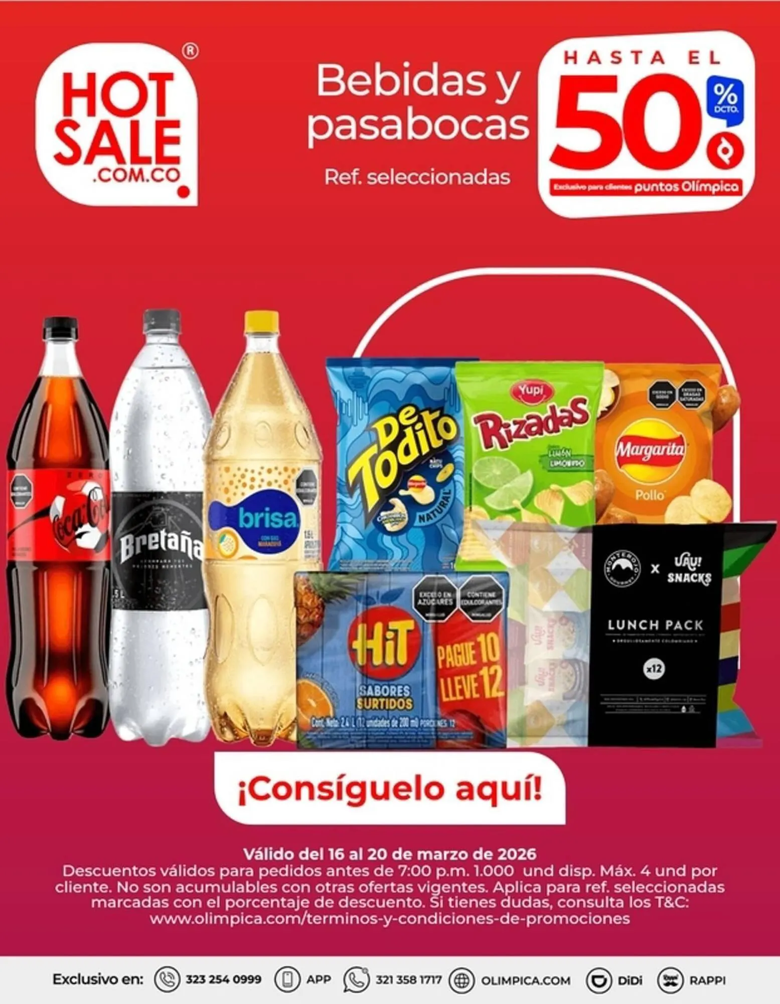 Catalogo de Catálogo Olímpica 16 de marzo al 20 de marzo 2026 - Pag 1