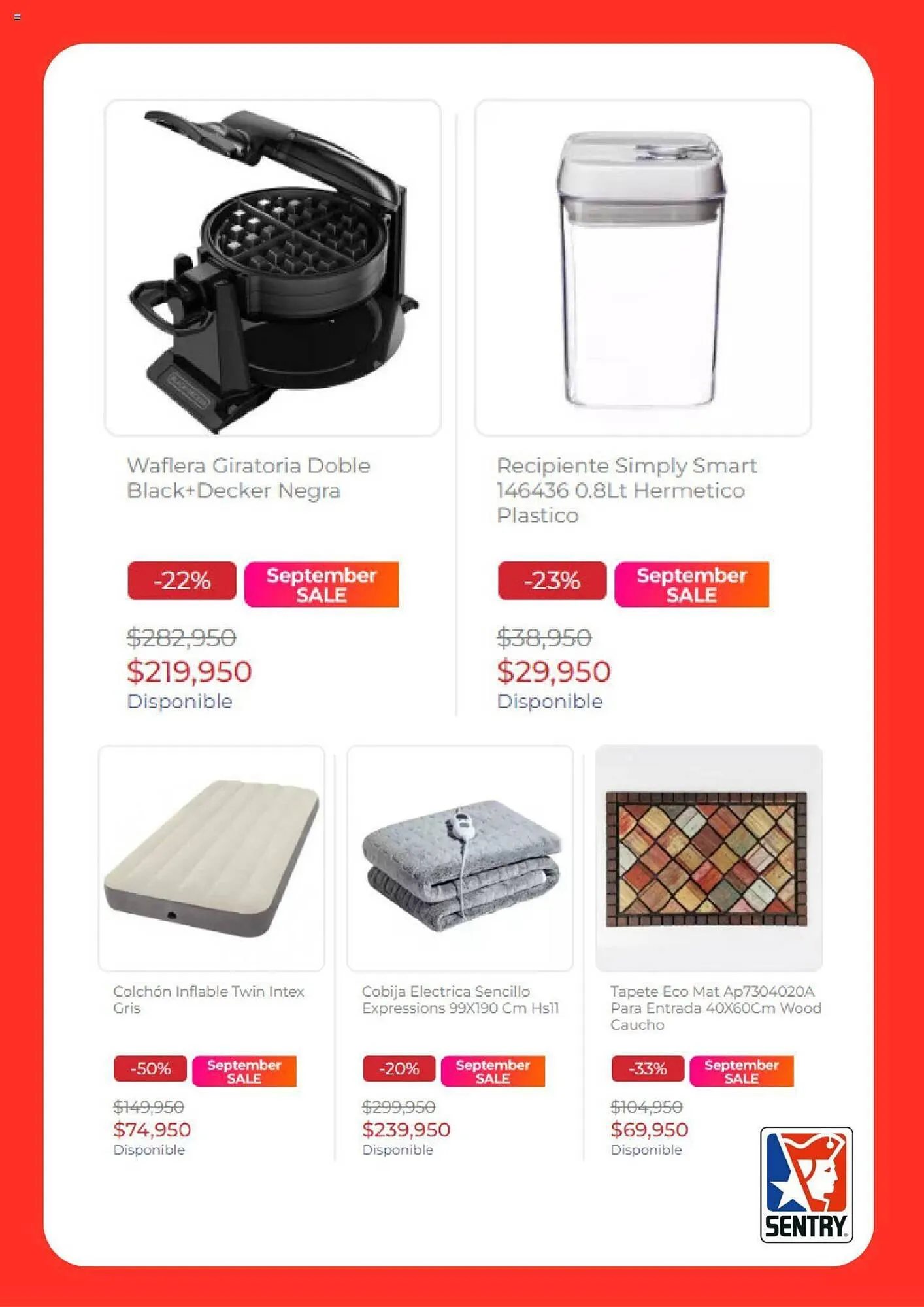 Catalogo de Catálogo Home Sentry 7 de septiembre al 7 de octubre 2023 - Pag 5