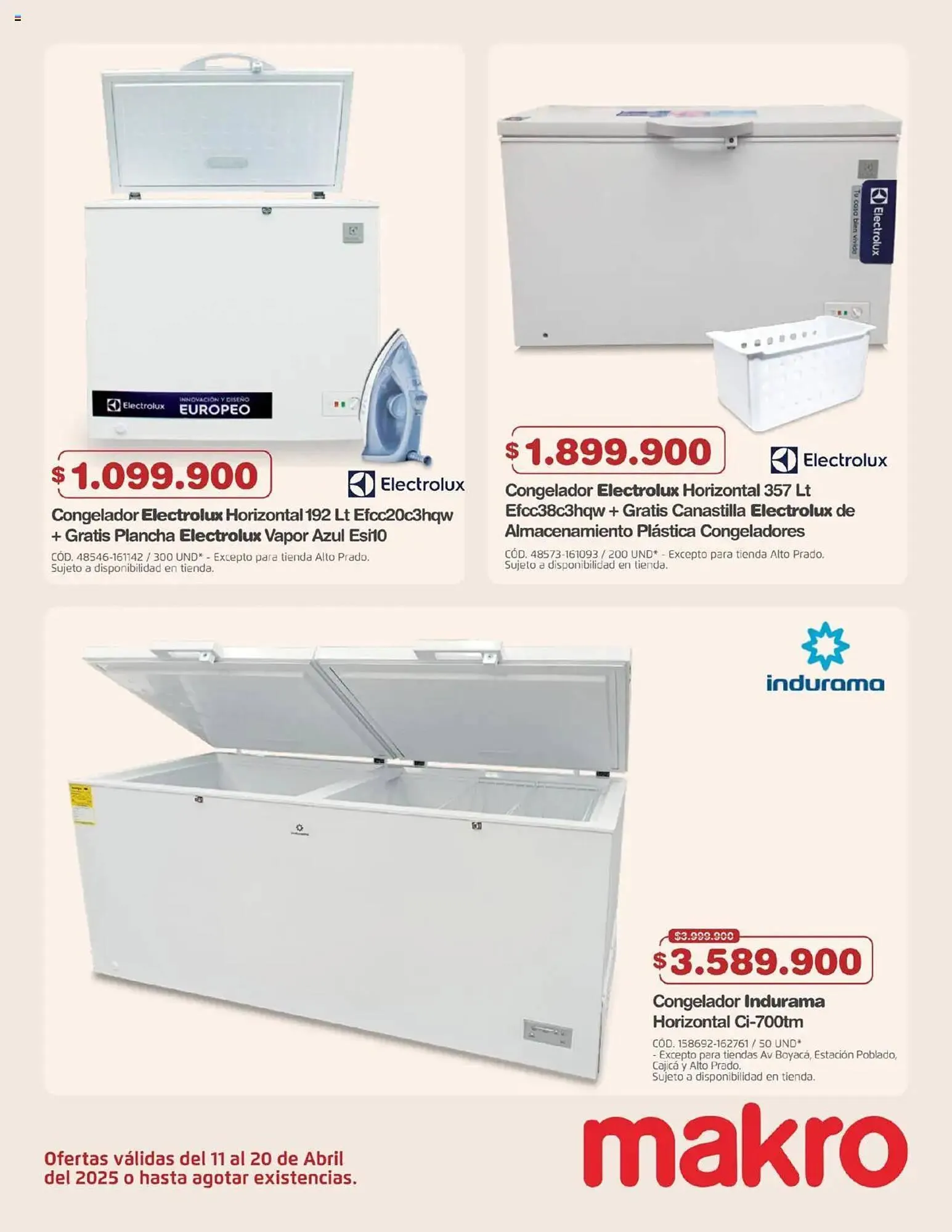 Catalogo de Catálogo Makro 11 de abril al 20 de abril 2025 - Pag 26