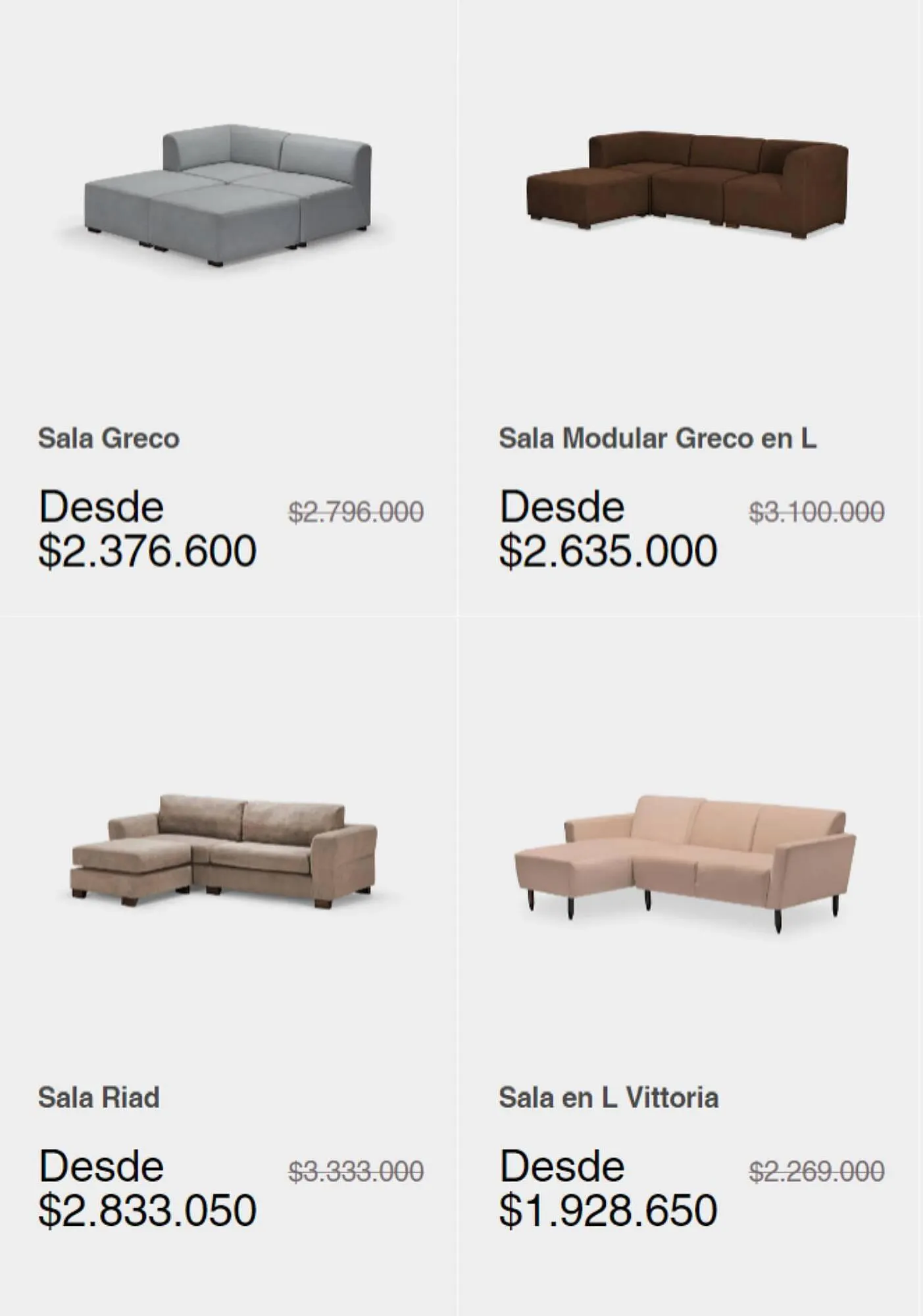 Catalogo de Catálogo Muebles & Accesorios 18 de septiembre al 25 de septiembre 2023 - Pag 4