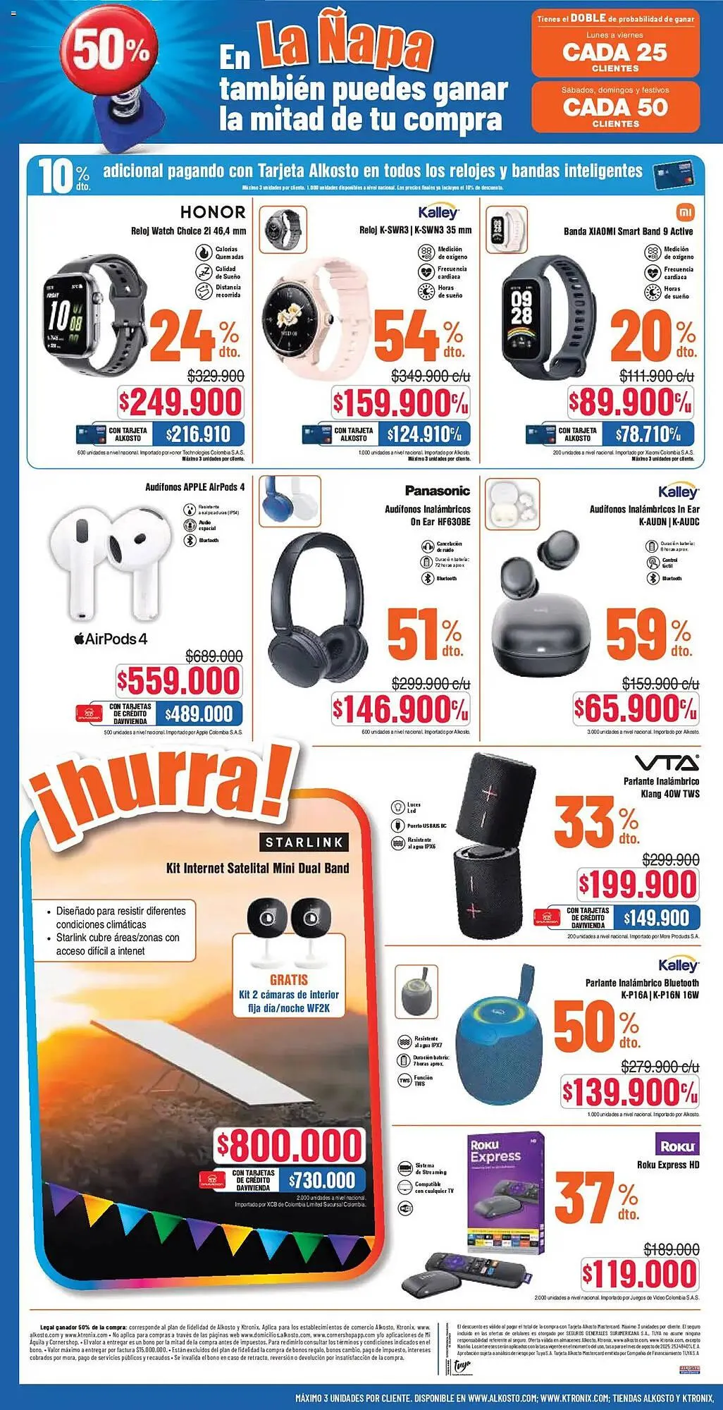Catalogo de Catálogo Alkosto 30 de agosto al 8 de septiembre 2025 - Pag 4